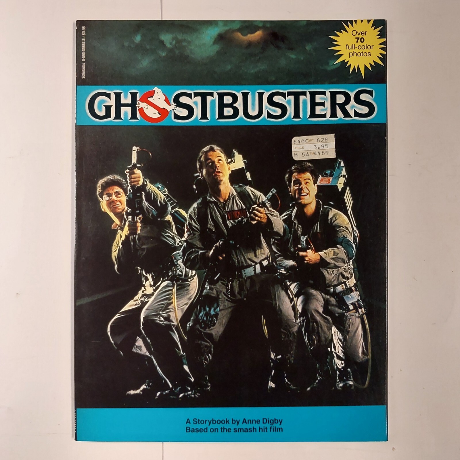 Ghostbusters A Storybook Anne Digby 1984 1st Printing 70 Full-Color Photos Film