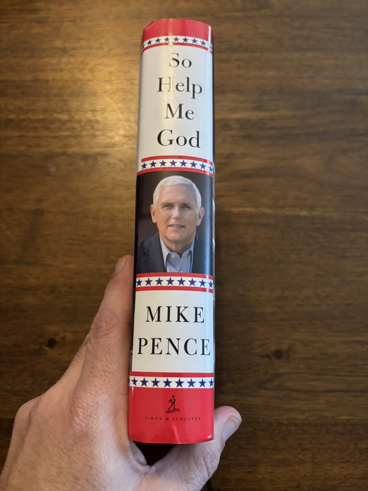 SIGNED So Help Me God by Mike Pence 1st Printing First Edition 2022 Hardcover
