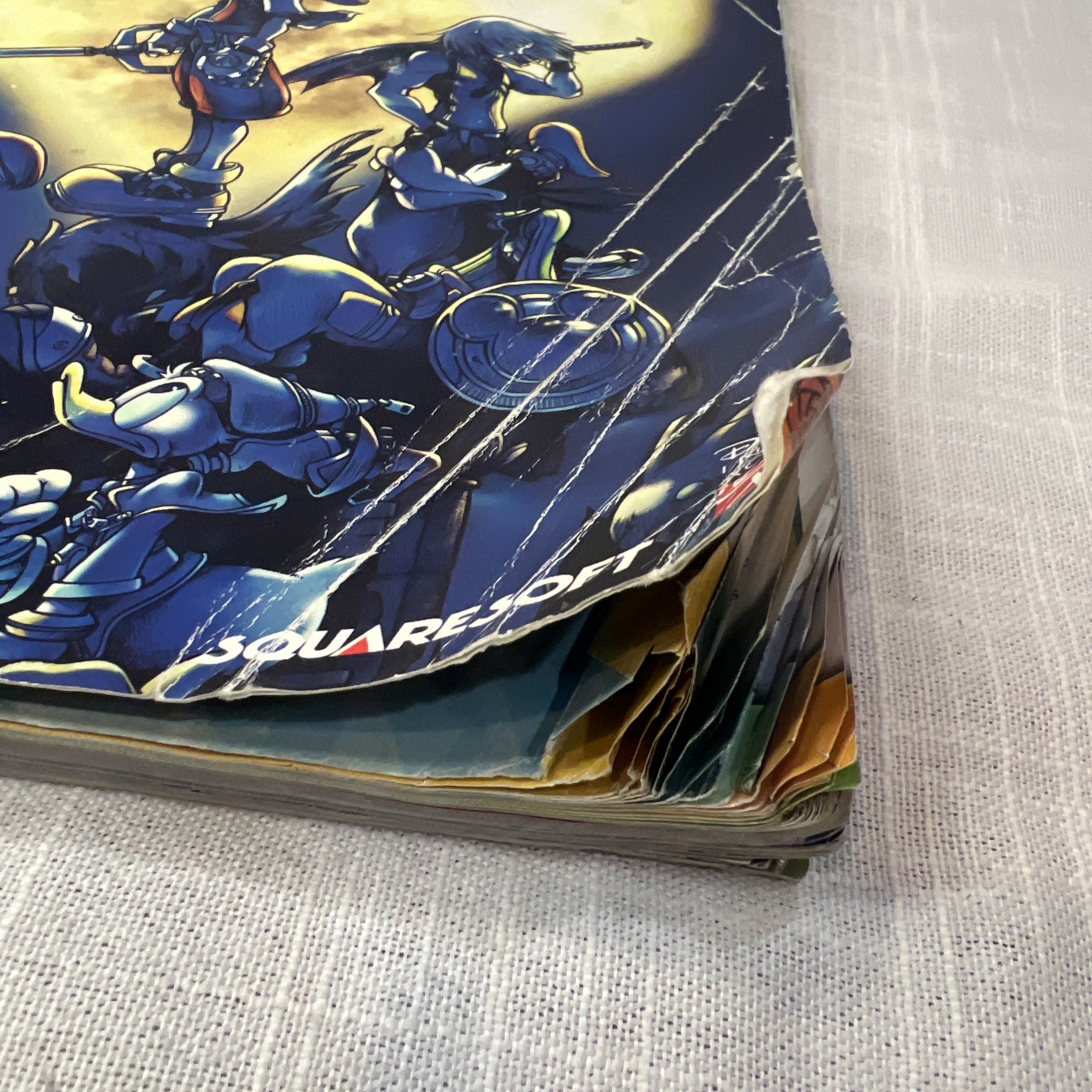 Kingdom Hearts Official Strategy Guide Brady Games No Poster *READ*