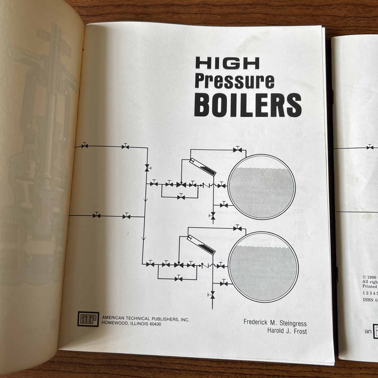 High Pressure Boilers by Frederick Steingress & Harold Frost w/ Instructor Guide