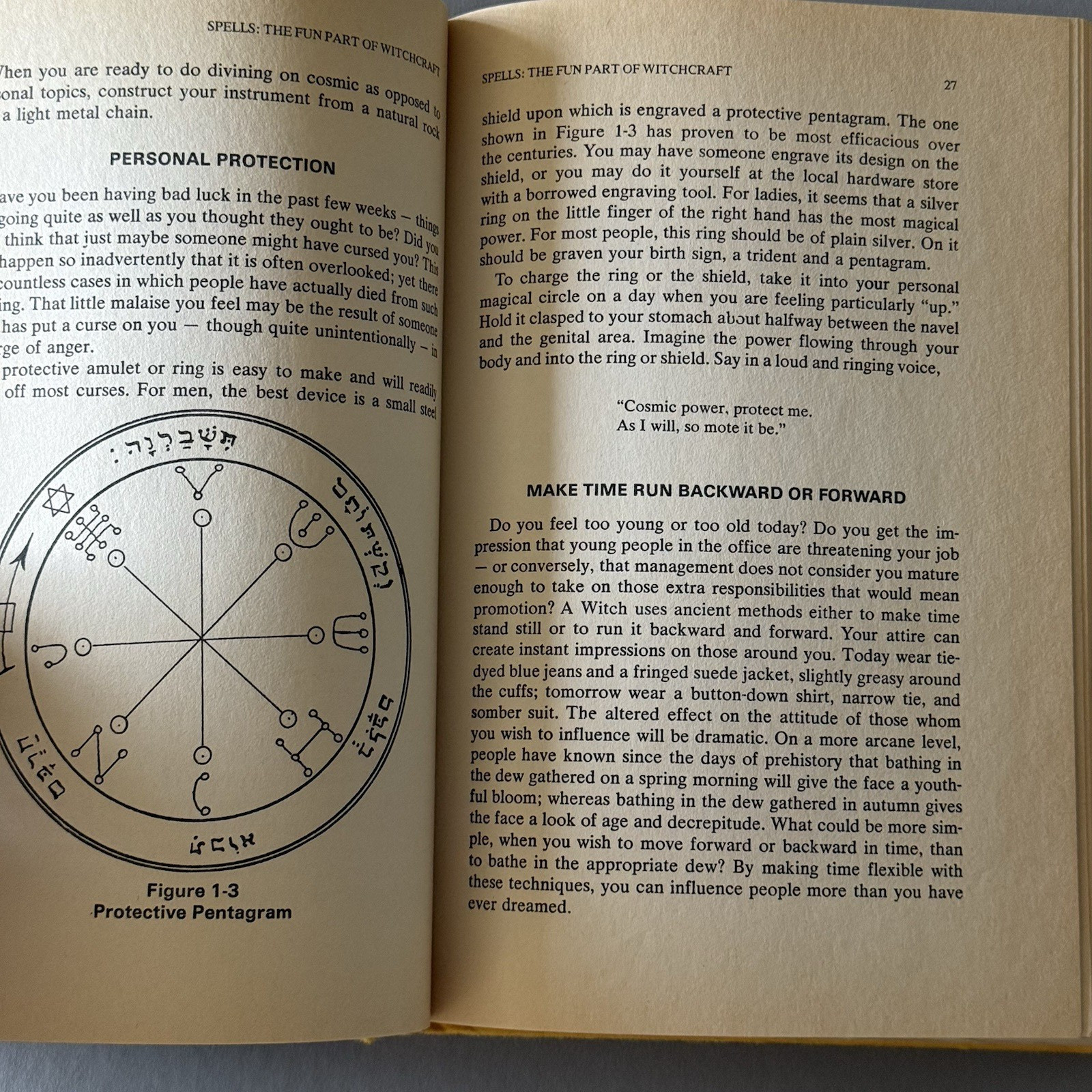 The Magic Power of Witchcraft By Gavin & Yvonne Frost HCDJ 1976 First Ed. 16th
