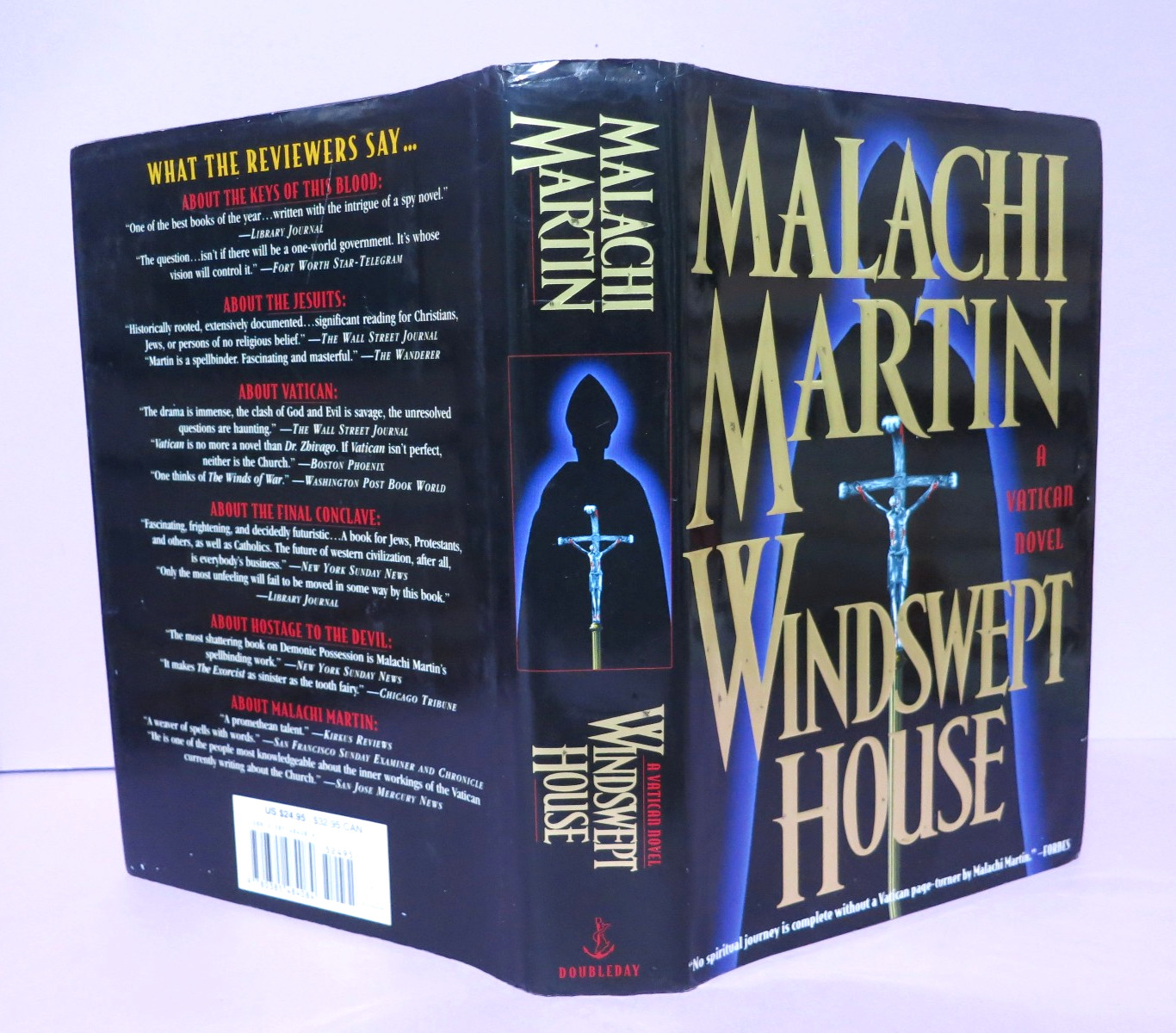 Windswept House by Malachi Martin 1st Edition/1st Print 1996 Hardcover DJ