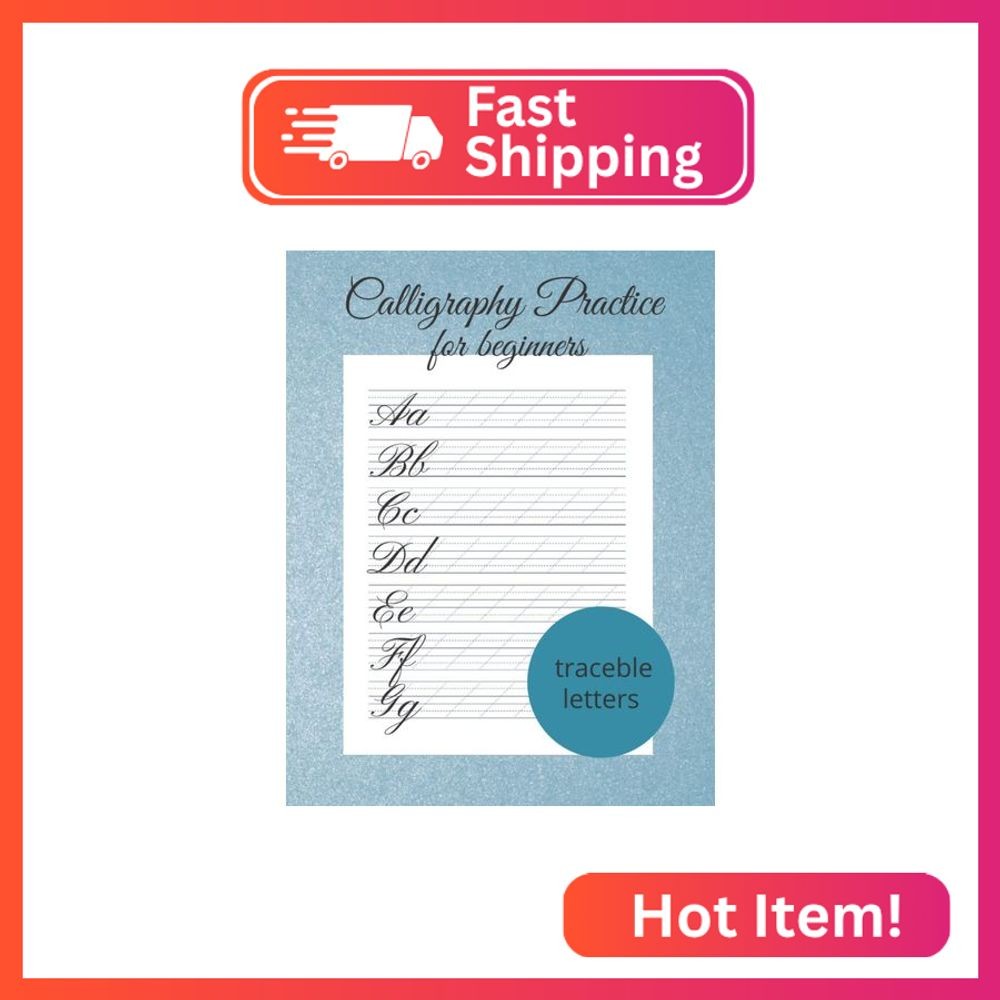 Calligraphy Practice For Beginners – 120 Calligraphy Practice Sheets – Calligrap