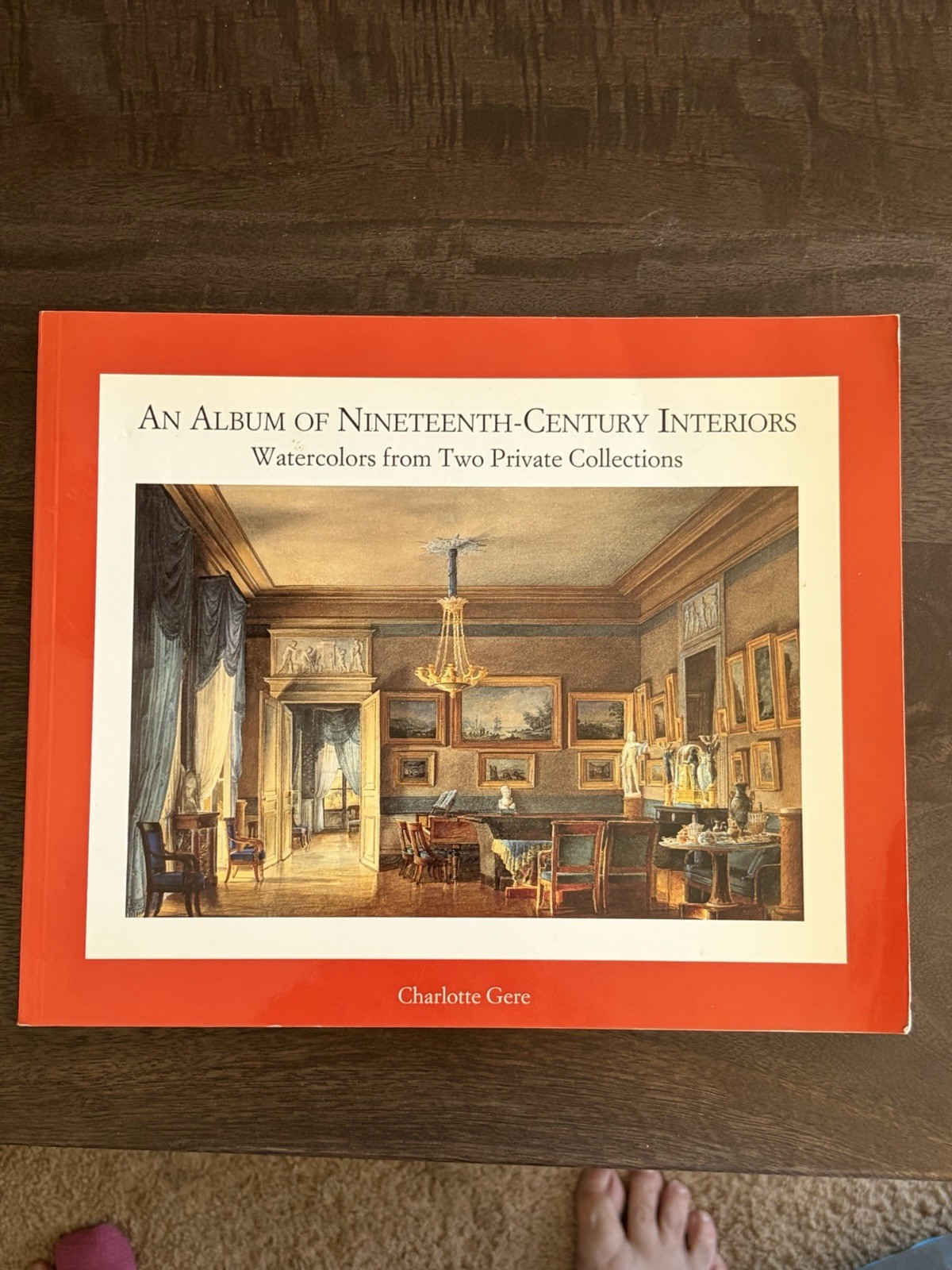 An Album of 19th Century Interiors Watercolors From Two Private Collections 1992