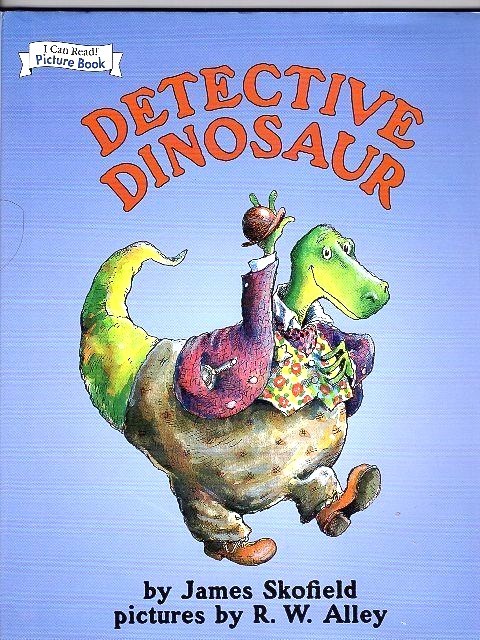 Detective Dinosaur-James Skofield -I Can Read Picture Book-Free Shipping