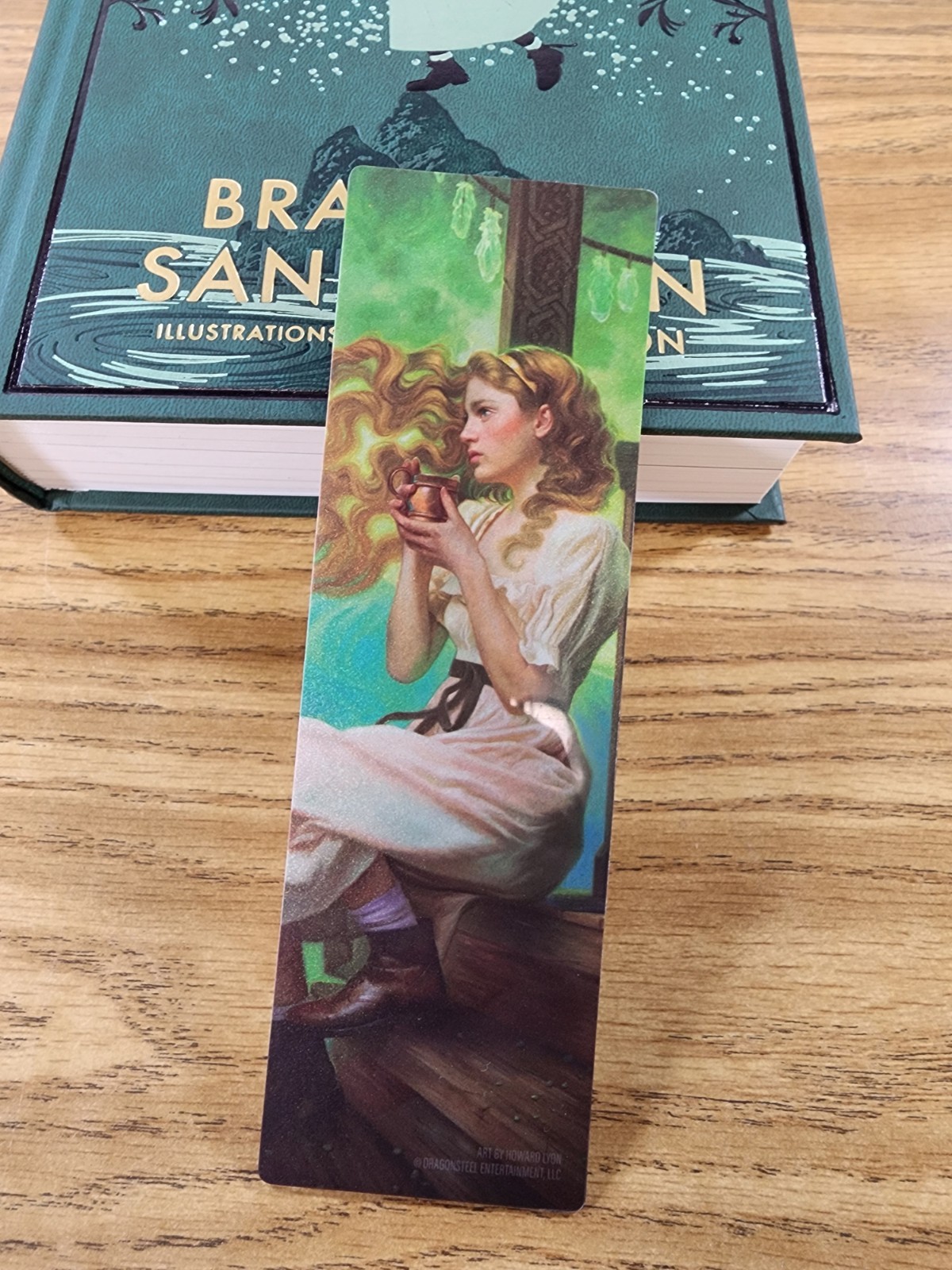 SIGNED Tress of the Emerald Sea by Brandon Sanderson Kickstarter Edition