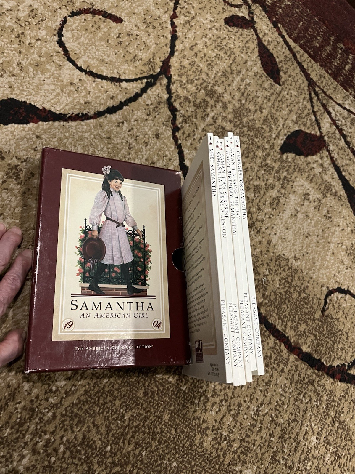 Samantha American Girl Collection. 6 Book Box Sets Pre-owned. Pleasant Company