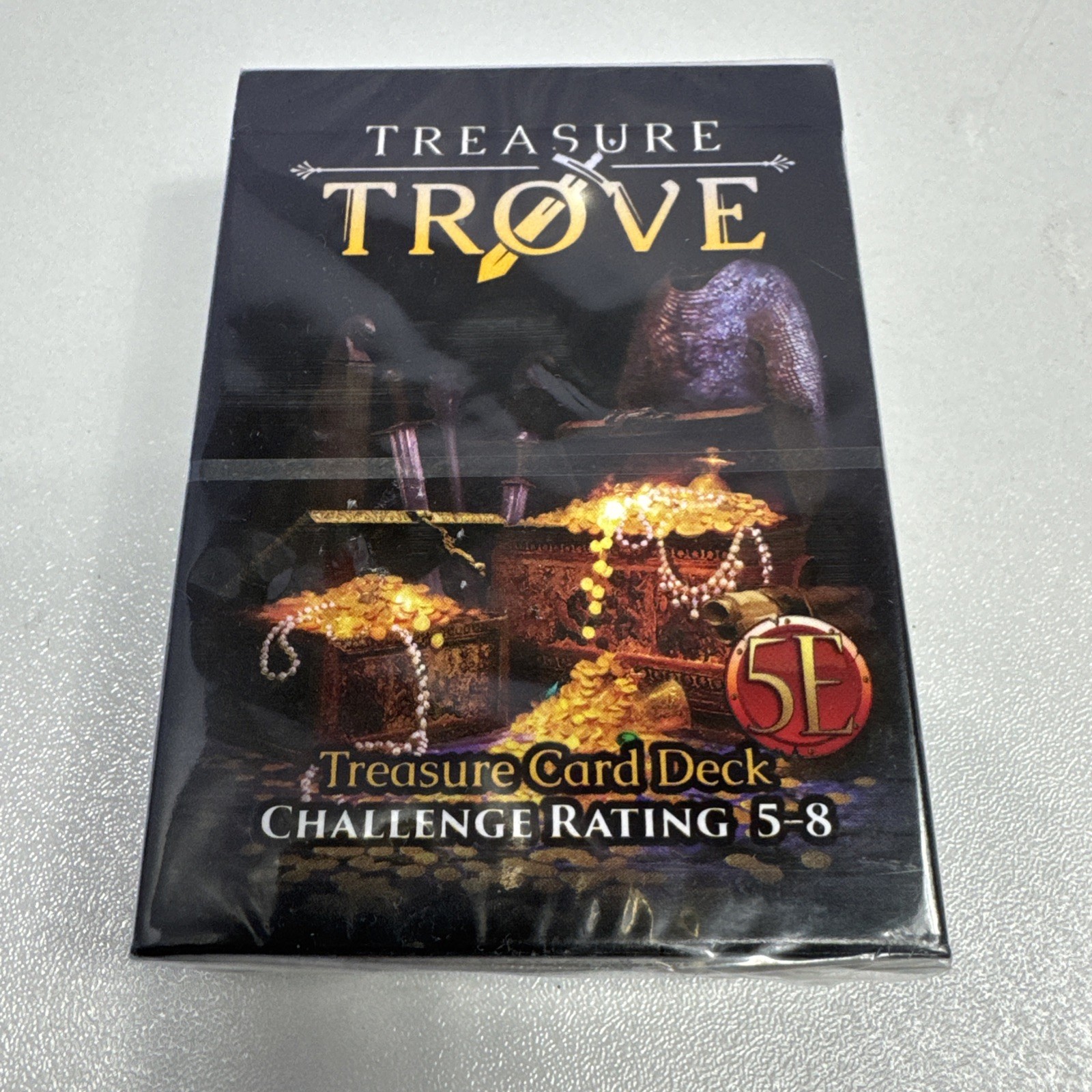 Treasure Trove CR 5-8 by Nord Games LLC (2019, Cards,Flash Cards)