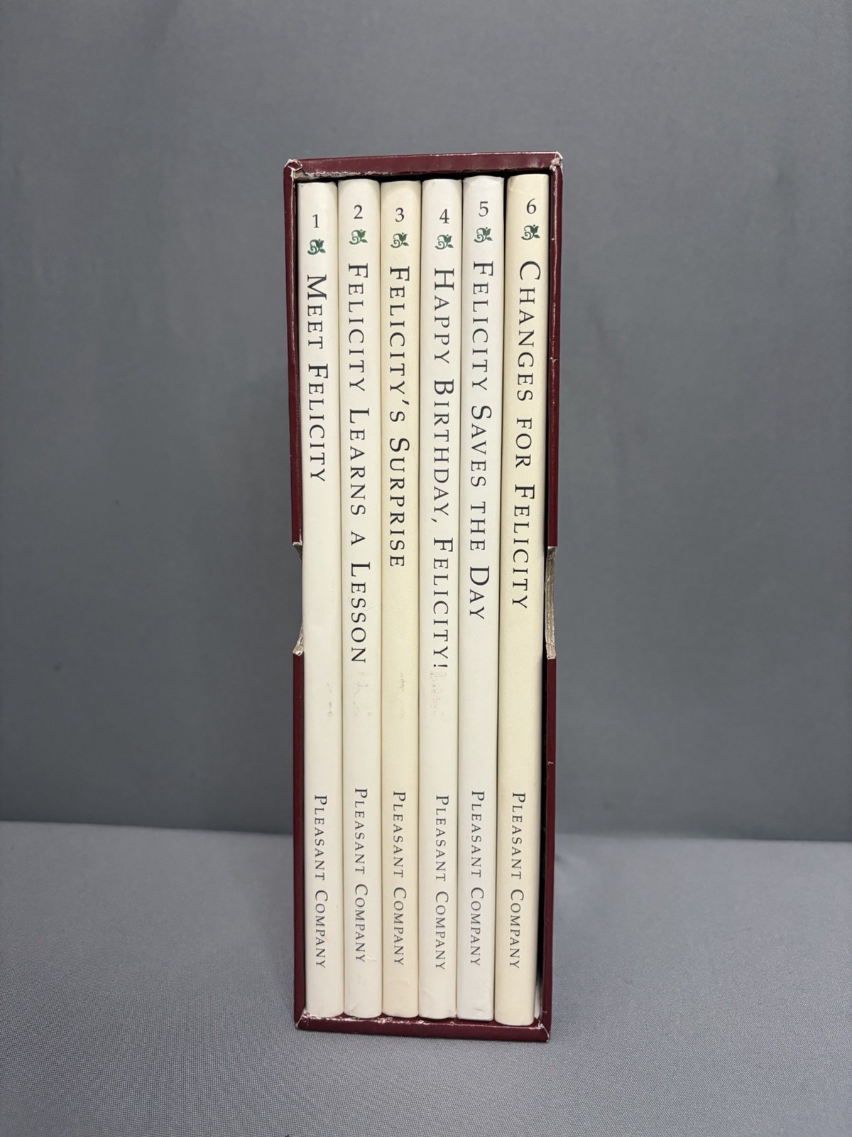 Pleasant Company American Girl Felicity Hardcover Book Set First Edition