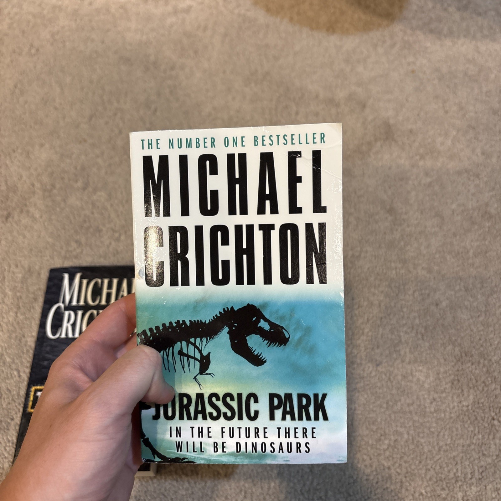 Michael Crichton Jurassic Park 2 Books Collection Set (Jurassic Park, Lost World
