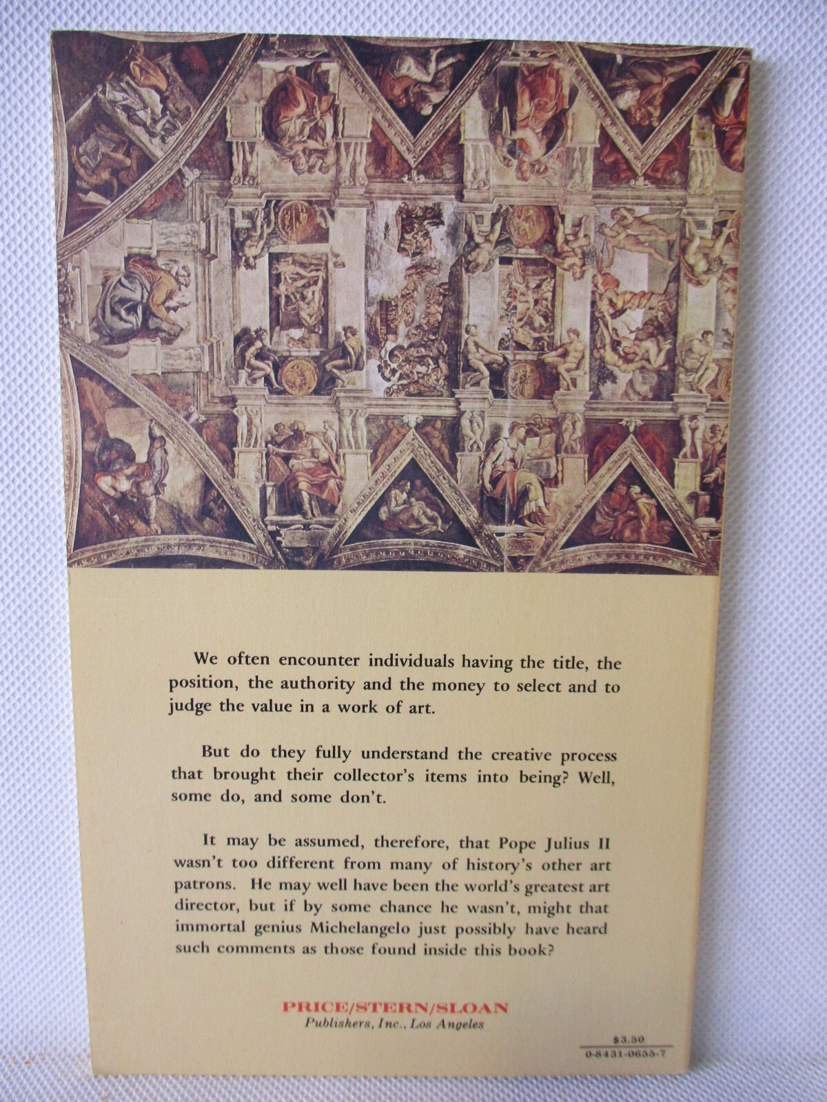 Do You Think The Ceiling’s Too Religious? Paul Taylor 1979 SC Book Price Stern