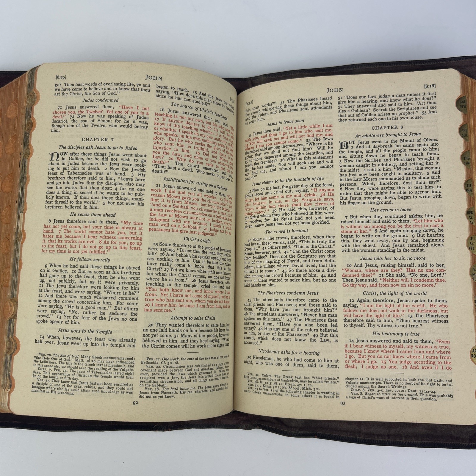 The Holy Bible: Holy Family Edition 1950 The Catholic Press Vintage Illustrated