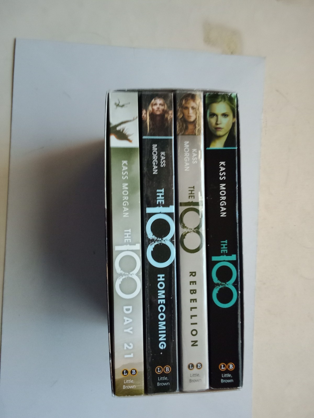 THE 100 KASS MORGAN The Complete Box Set: The 100, Day 21, Homecoming, Rebellion