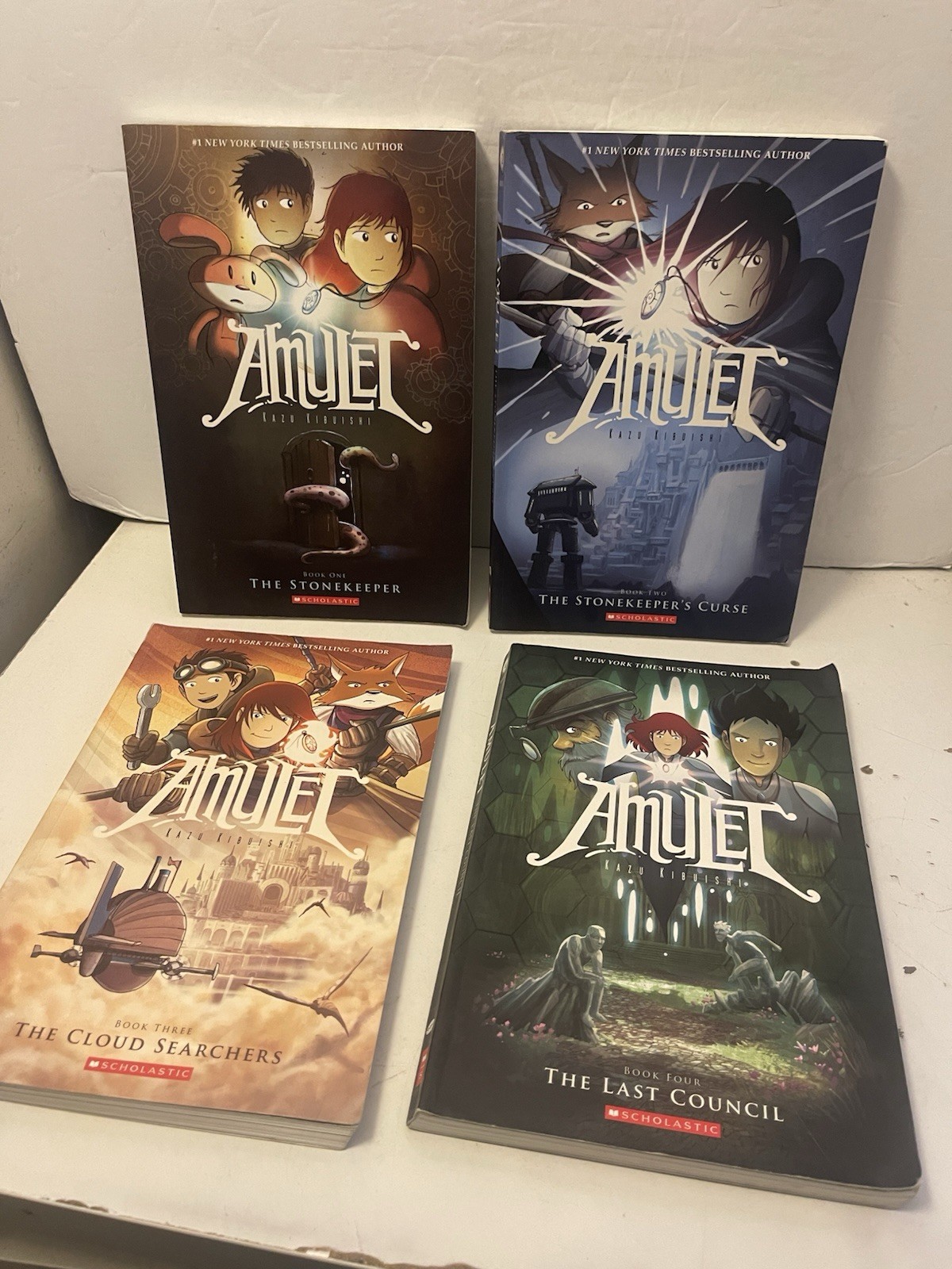 Lot of 8 ~ PB Books ~ Kazu Kibuishi ~ First Edition Paperback 2008