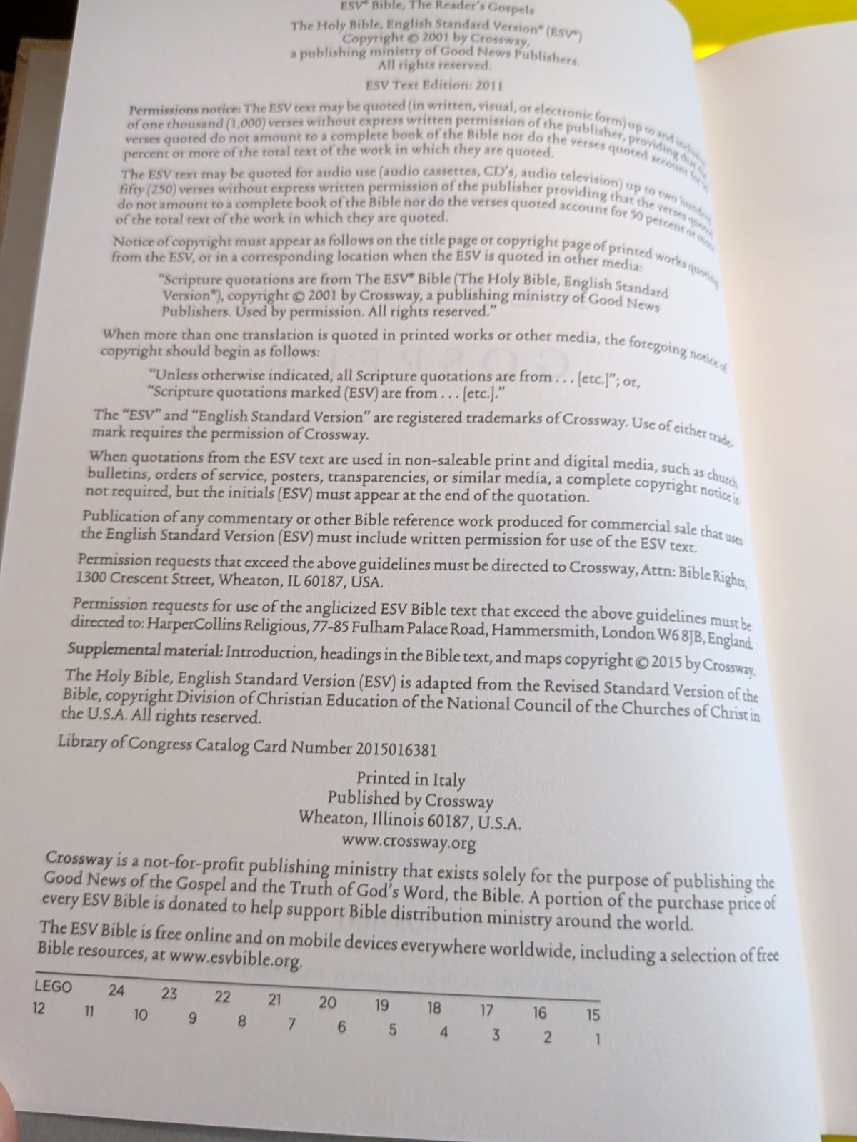 ESV Reader’s Gospels (Cloth over Board) by Not Available (2015, Hardcover)
