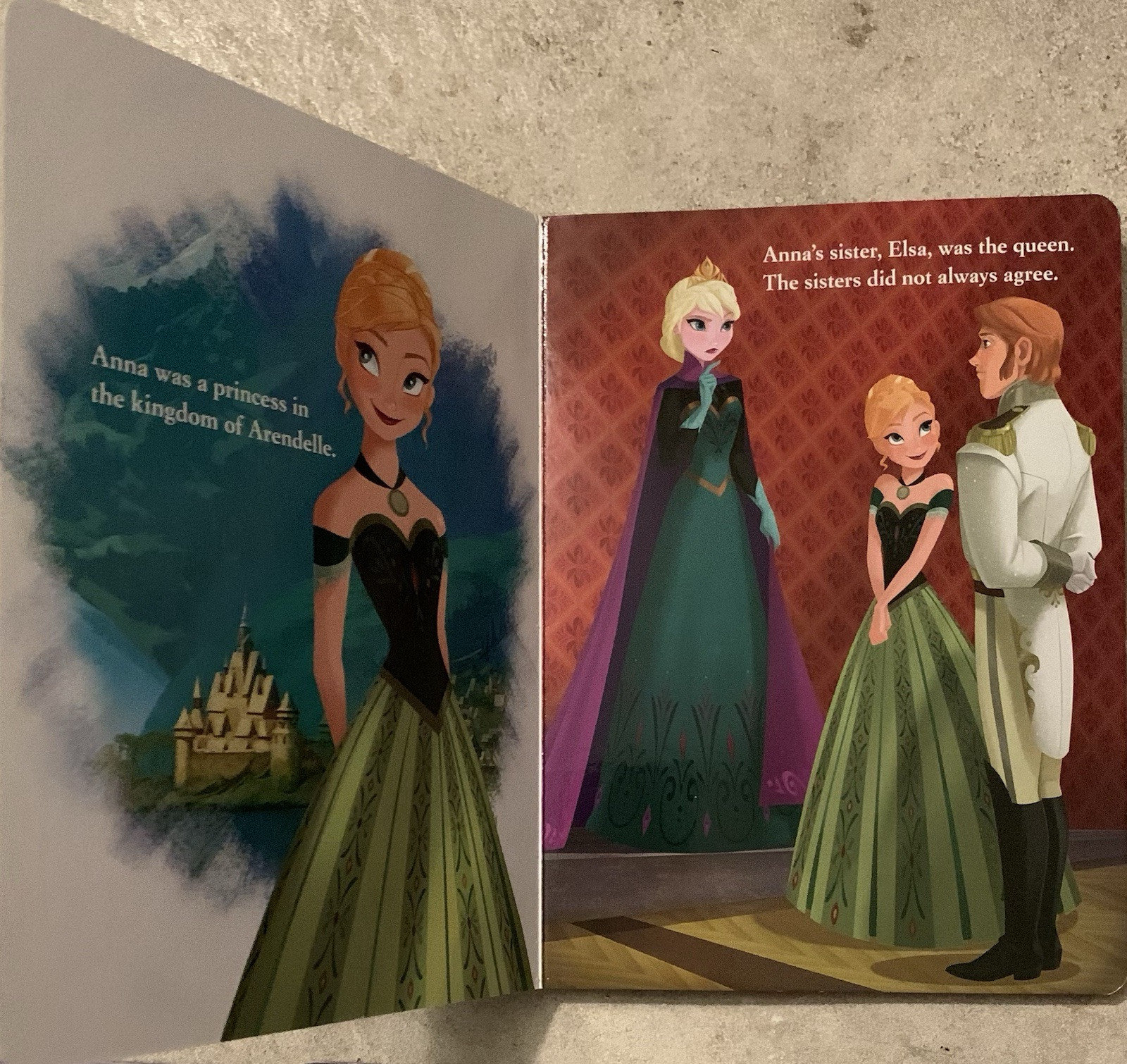 Lot Of 4; Disney’s Frozen Board Books GOOD Random House Kids 1st Edition Set!!!!