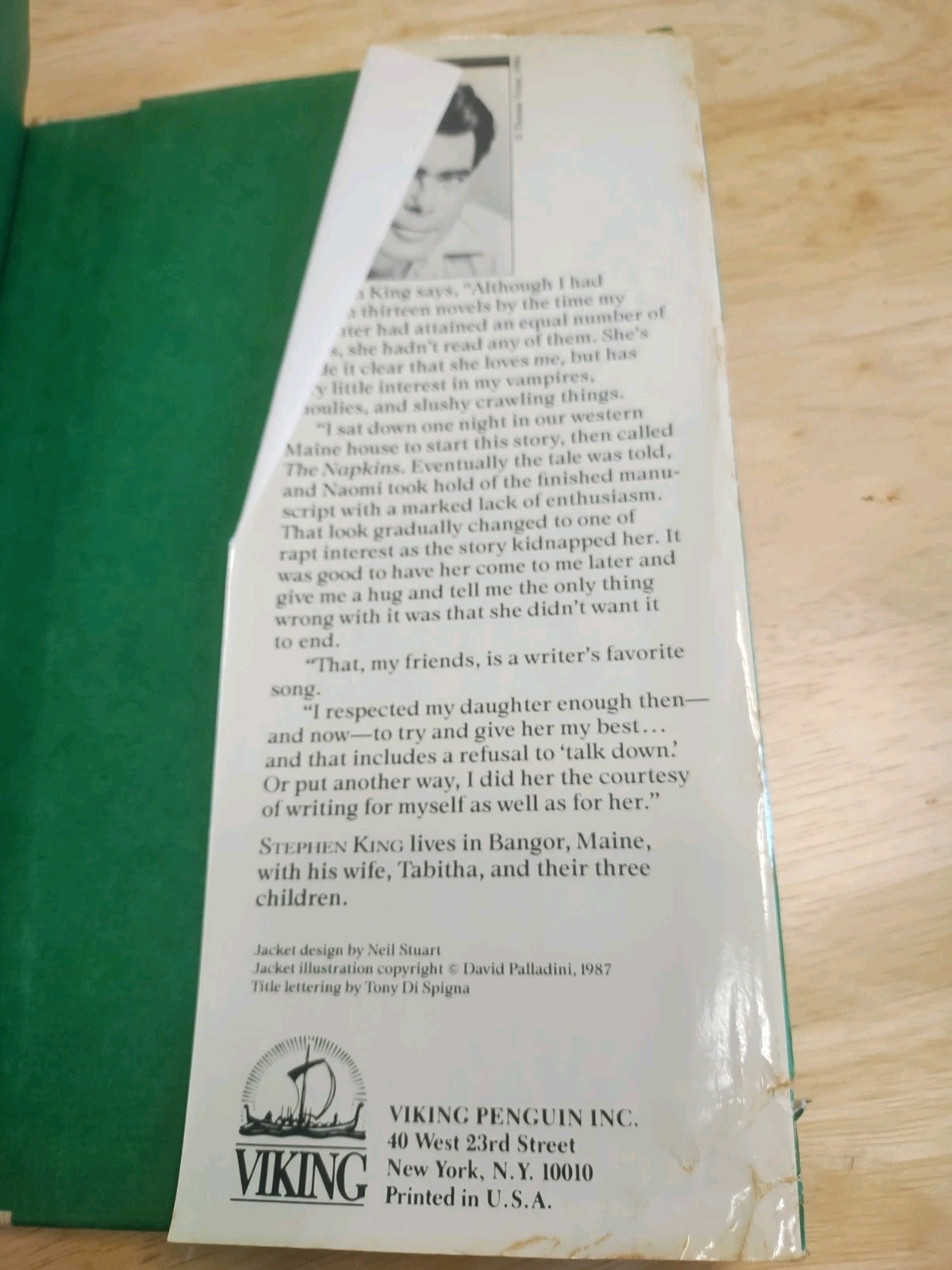 Stephen King’s The Eyes of the Dragon first edition (US 1987 Viking)