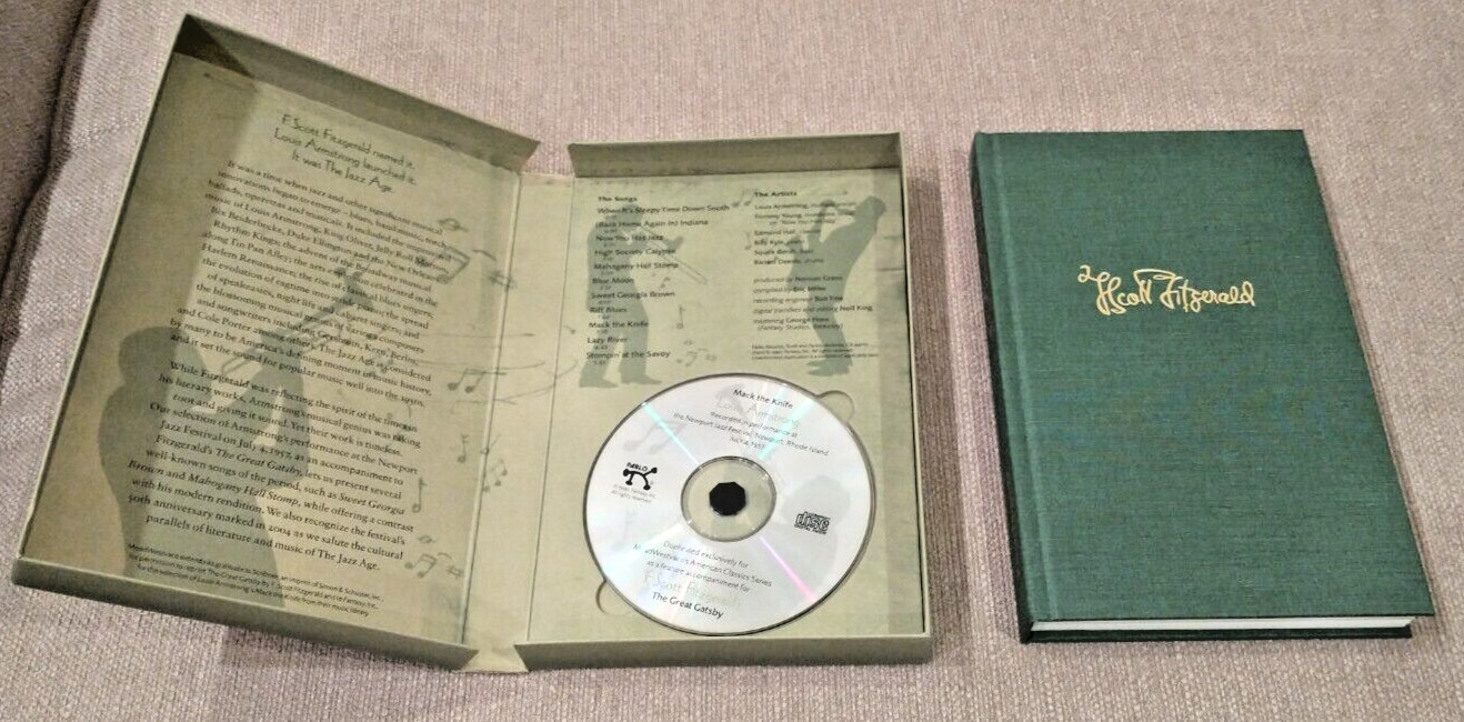 The Great Gatsby : 2004 Privately Published Collectible Hardcover Edition w/ DVD