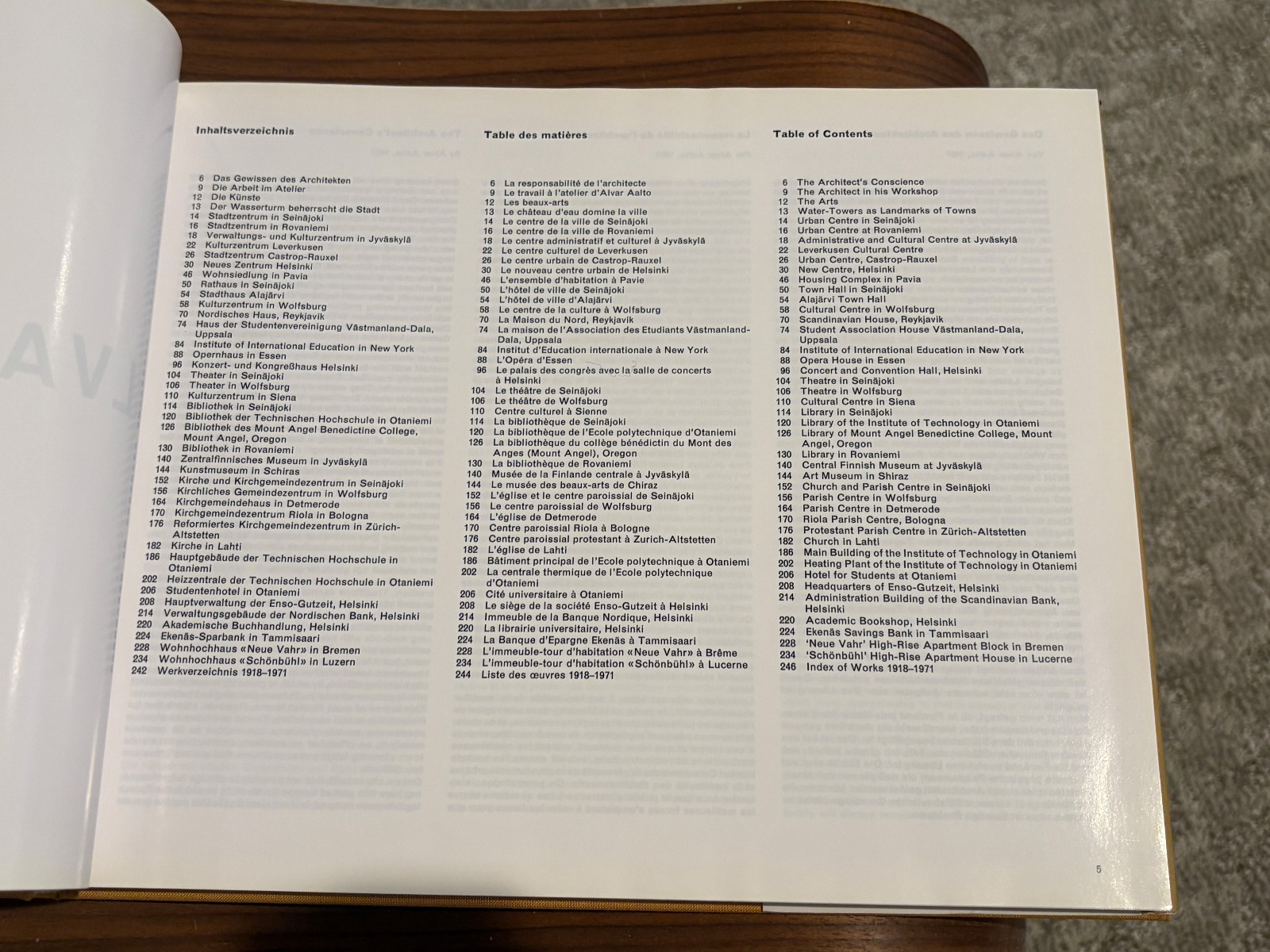 Alvar Aalto The Complete Work Volume 2: 1963-1970 II Modernism Architecture Book