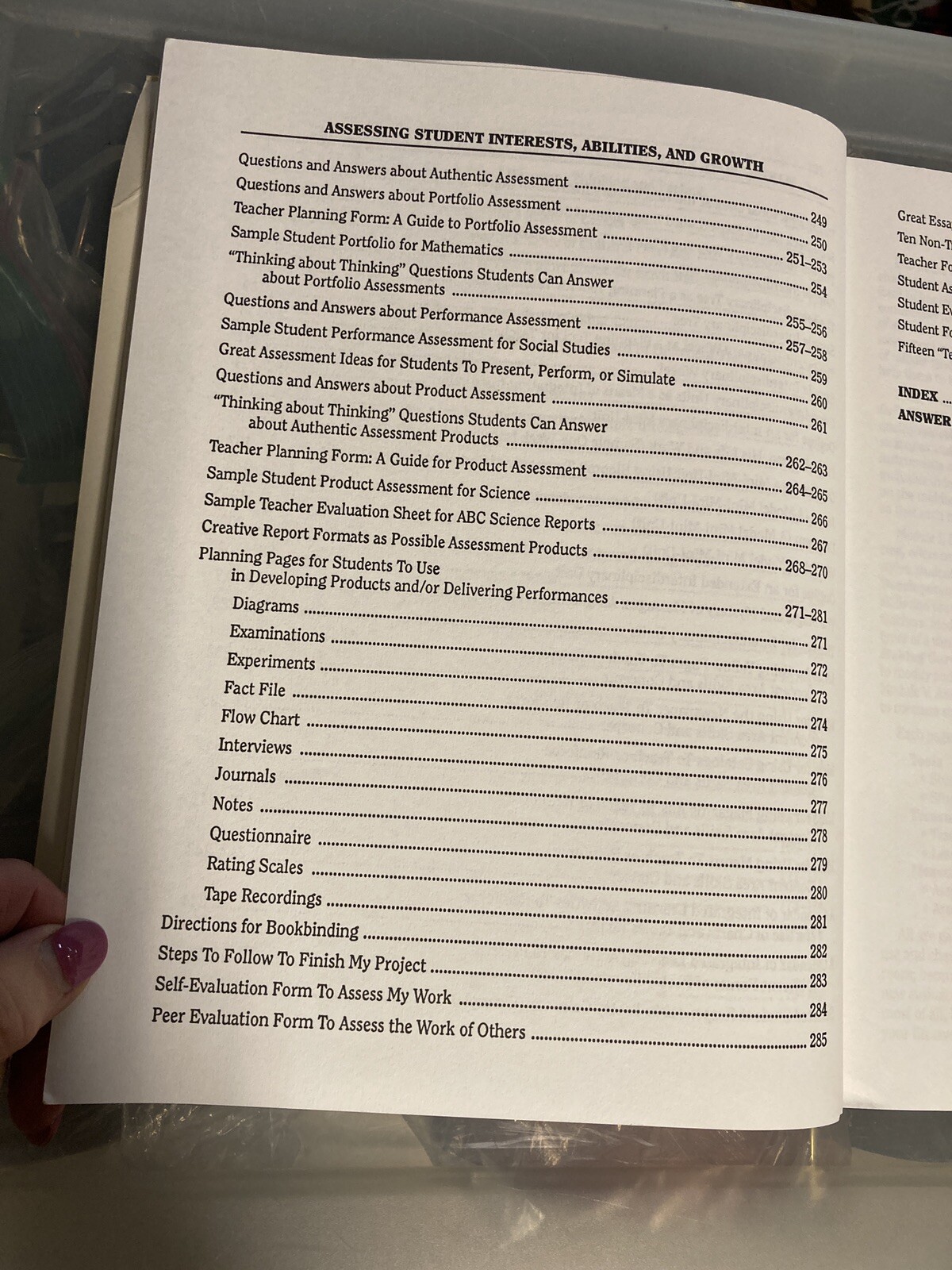 Tools, Treasures, and Measures For Middle Grade Success