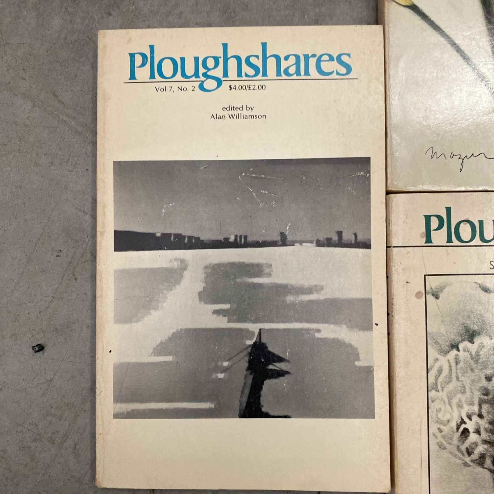 Ploughshares 1979, 1980 , 1981 Special Poetry Issue Vintage