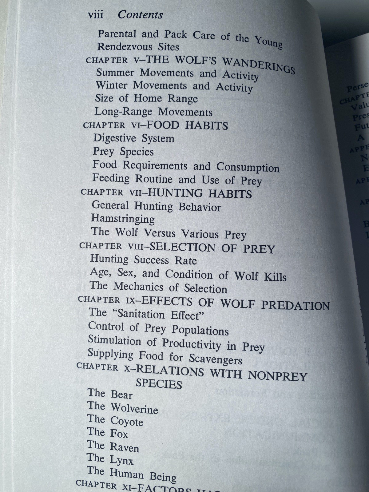 THE WOLF Ecology Behavior of an ENDANGERED SPECIES by L. David Mech SIGNED