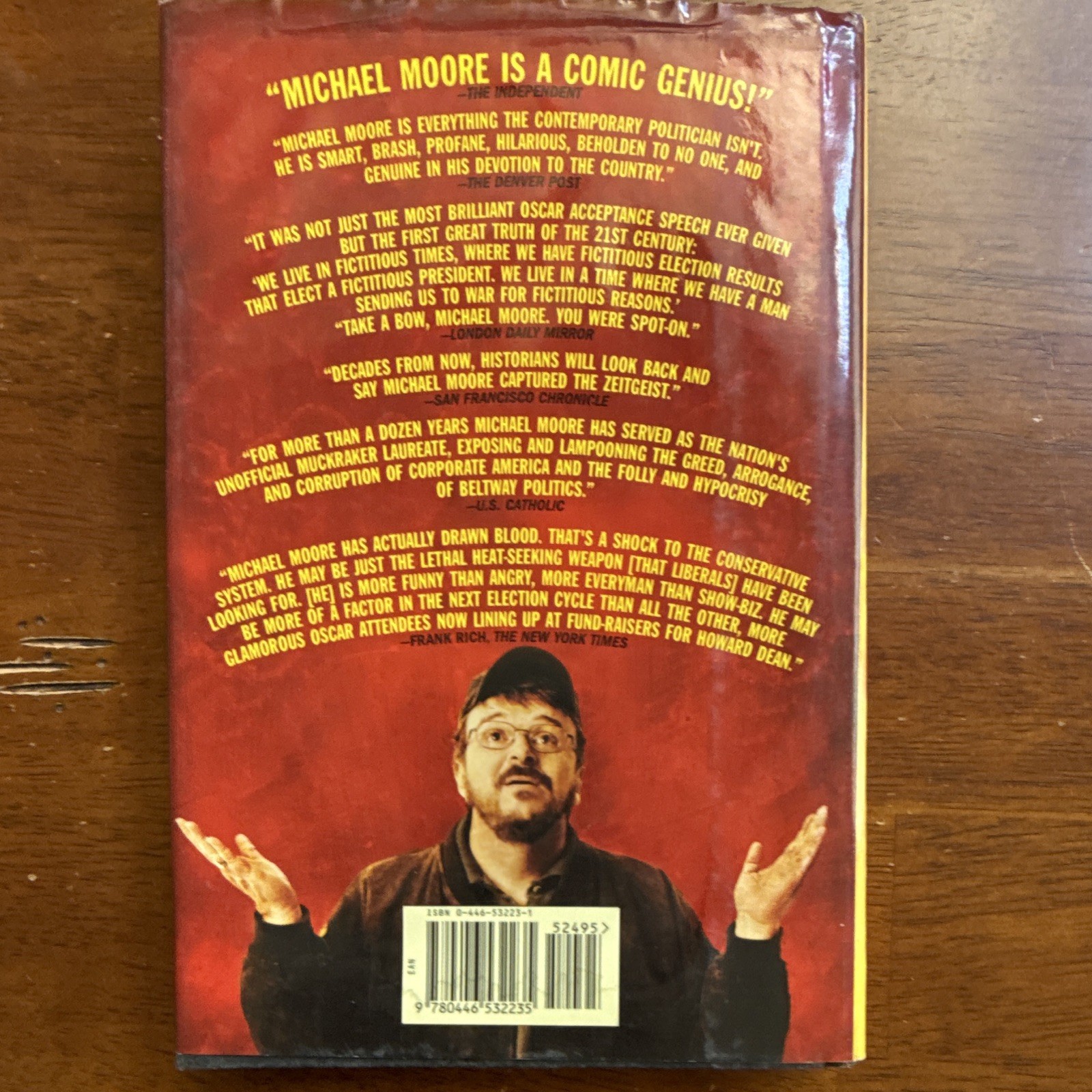 Michael Moore Dude, Where’s My Country? Hardcover 2003 Dust Jacket