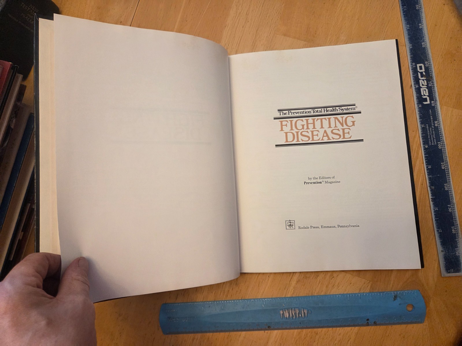 Prevention Total Health System Ser.: Everyday Health Hints (1985, Hardcover)