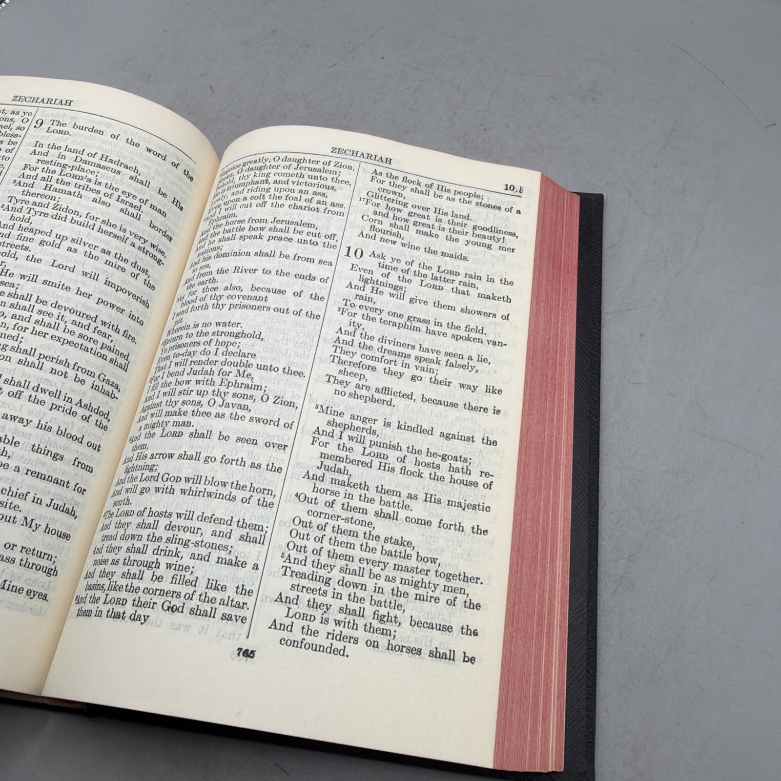 THE HOLY SCRIPTURES- According To Masoretic Text -1965 Jewish Publication -HC