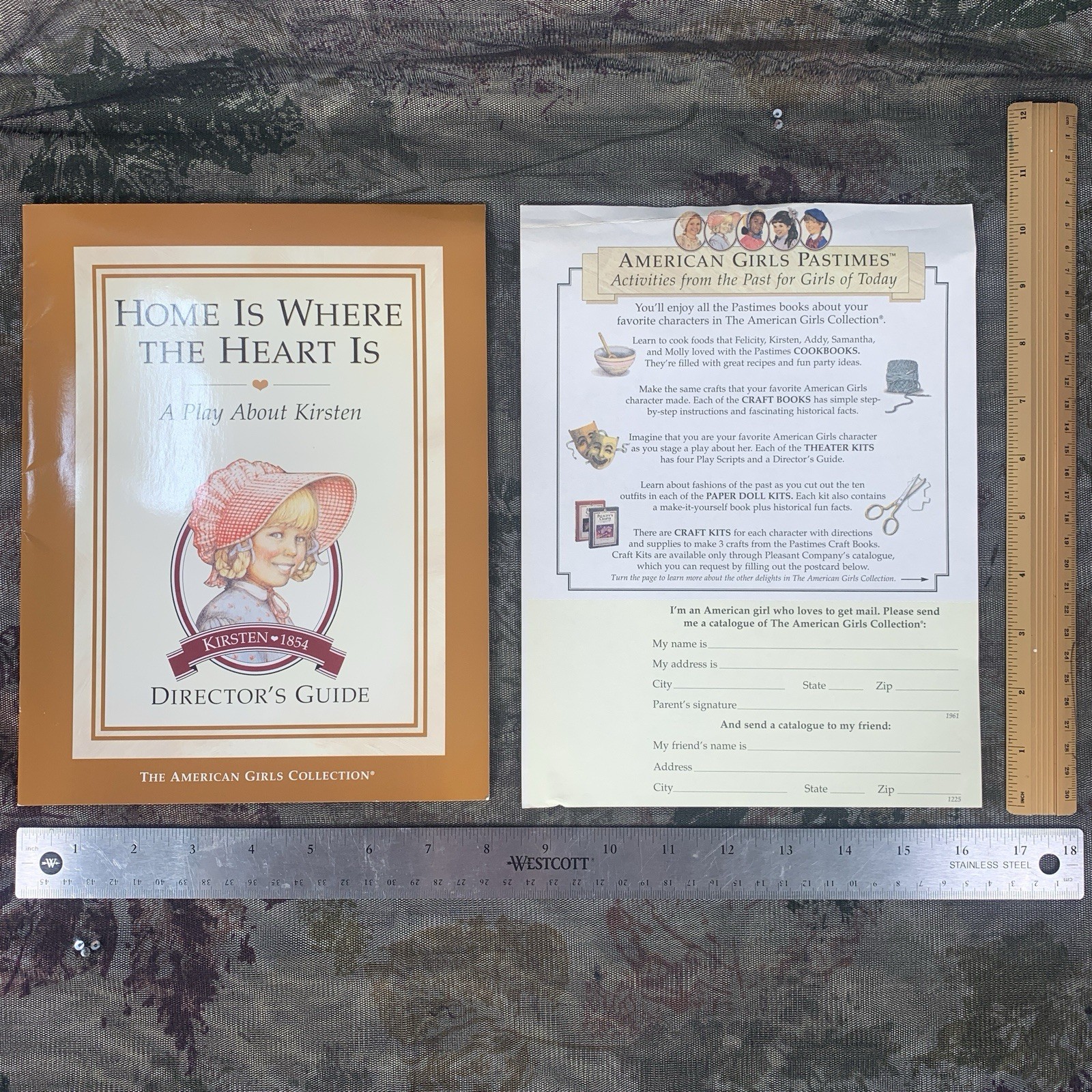 American Girl : Kirsten’s Theater Kit : Play – Home is where the Heart is Script