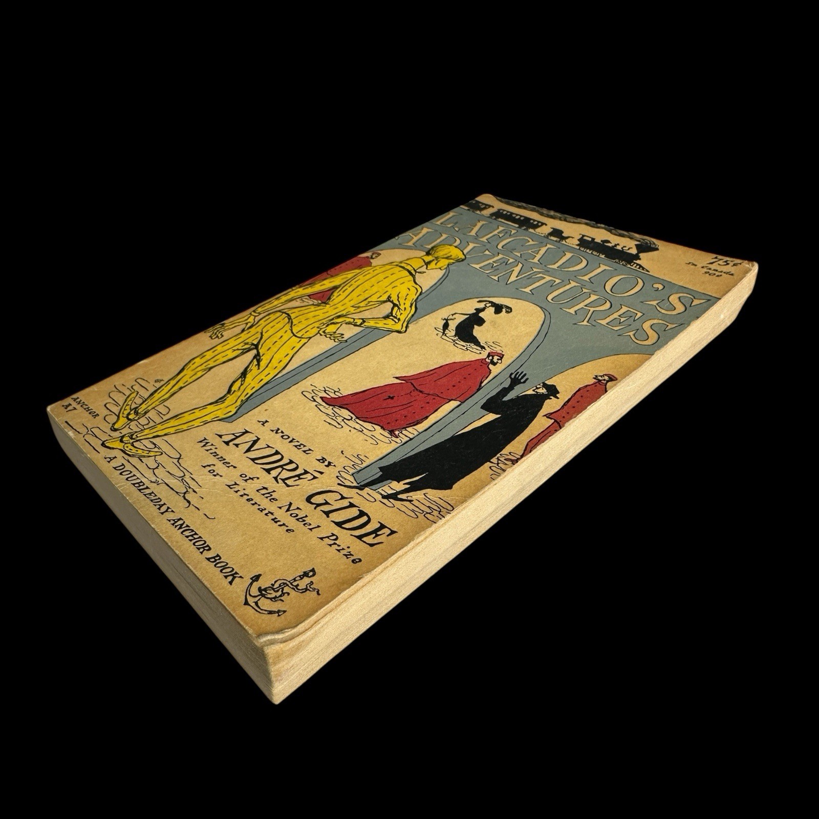 Lafcadio’s Adventures by Andre Gide 1950s Rare French Literature Vtg Paperback