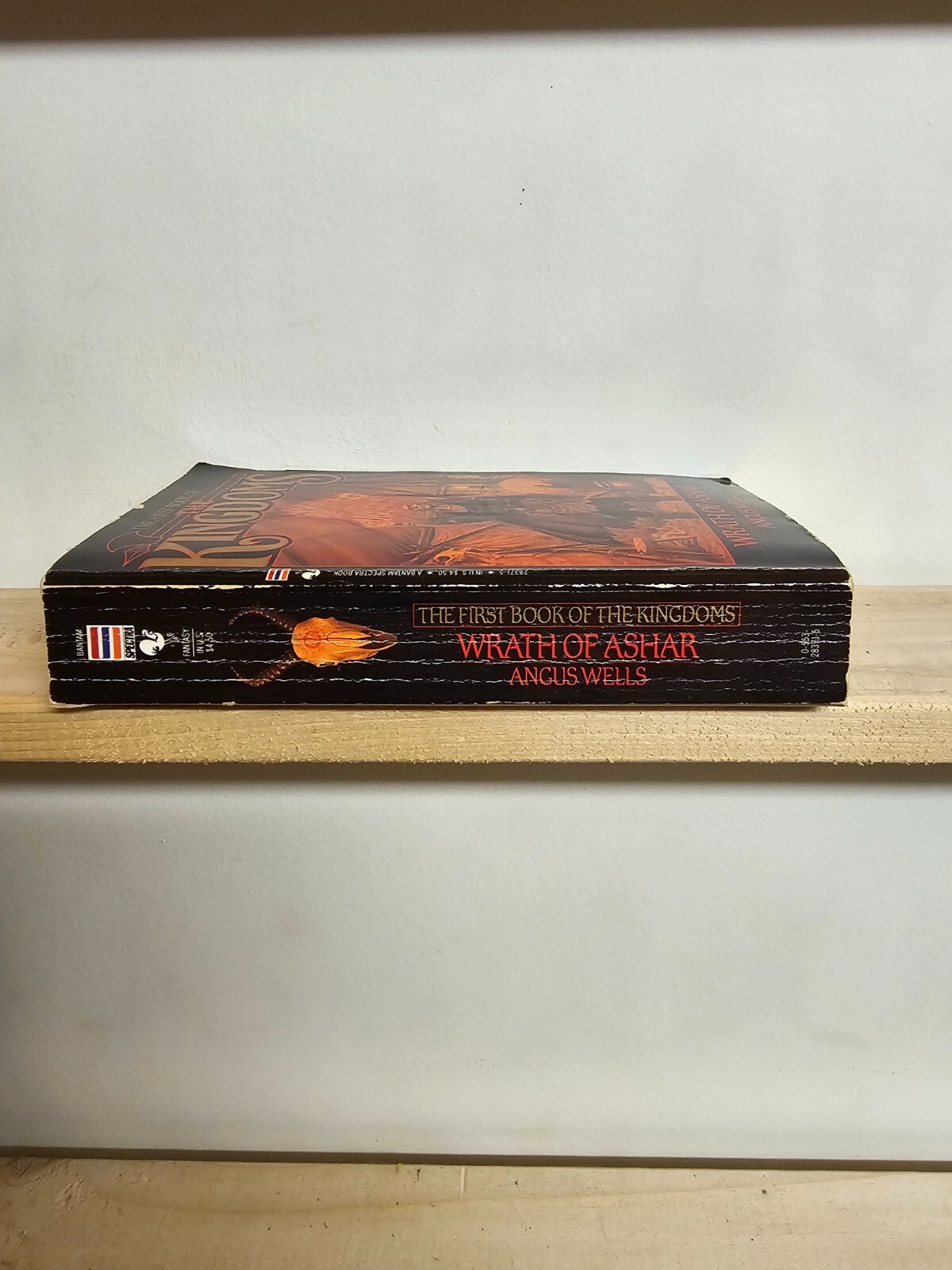 The Kingdoms: Wrath of Ashar Angus Wells 1990 Fantasy Paperback