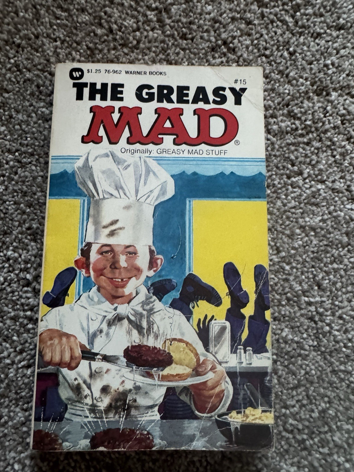 The Greasy MAD – 1st Printing $1.25 76-962 Warner