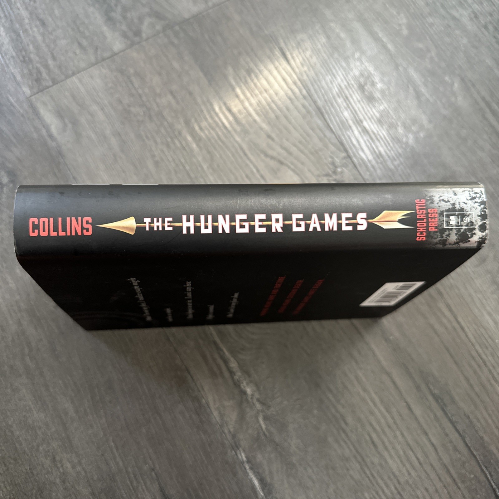 The Hunger Games Suzanne Collins Hardcover First Edition 2008 YA Sci-Fi Novel