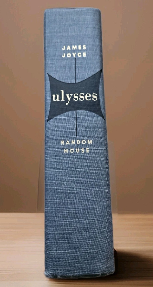 1961. Ulysses by James Joyce | Corrected Edition HC by Random House Ex-Library