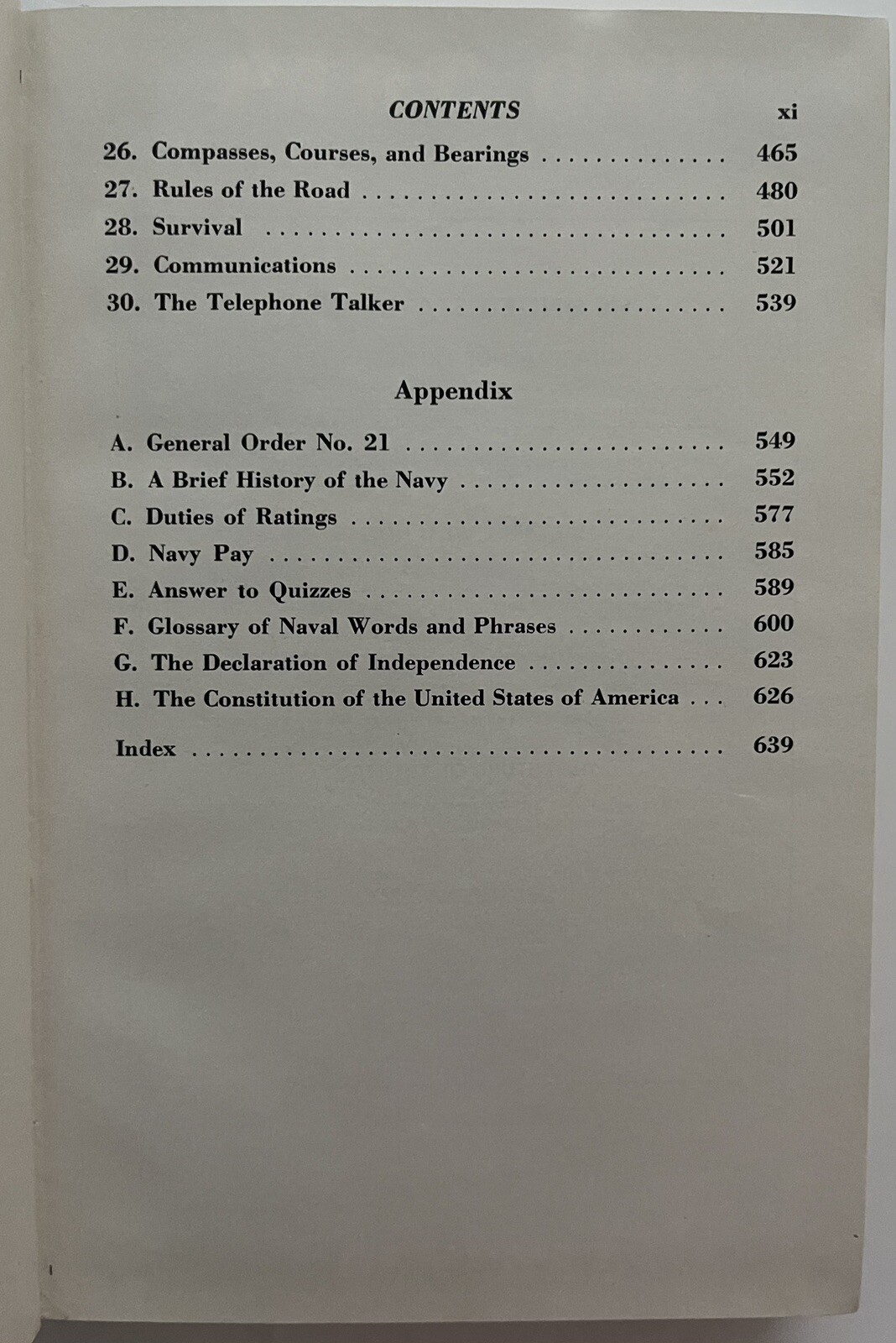 1961 THE BLUEJACKETS MANUAL US NAVY 16th EDITION 2ND PRINTING