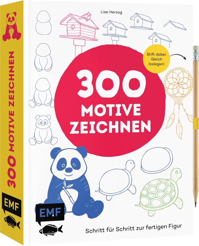 300 Motive zeichnen ~ Lise Herzog ~ 9783745924794