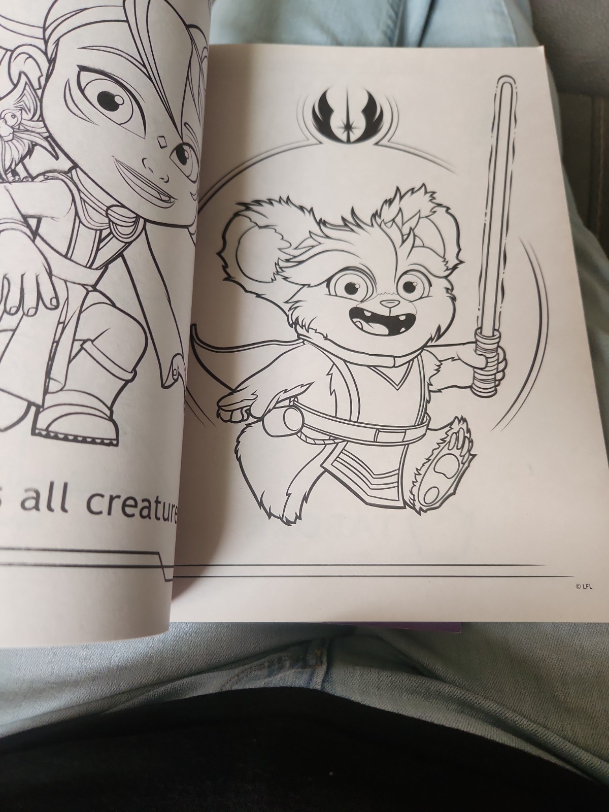 DreamTivity Star Wars Jedi Adventures Friends & Force Coloring & Activity Books