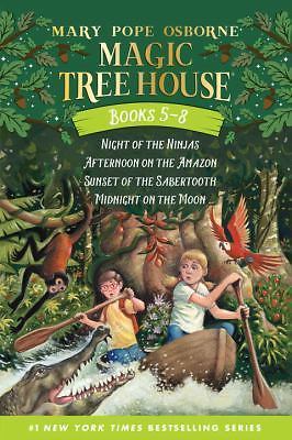 Magic Tree House Books 5-8 Boxed Set by Mary Pope Osborne (2002, Uk-Trade Paper)