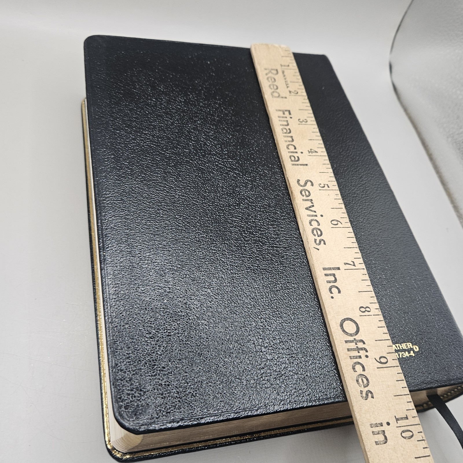 NIV 1984 Life Application Study Bible Thumb Indexed – Black Genuine Leather