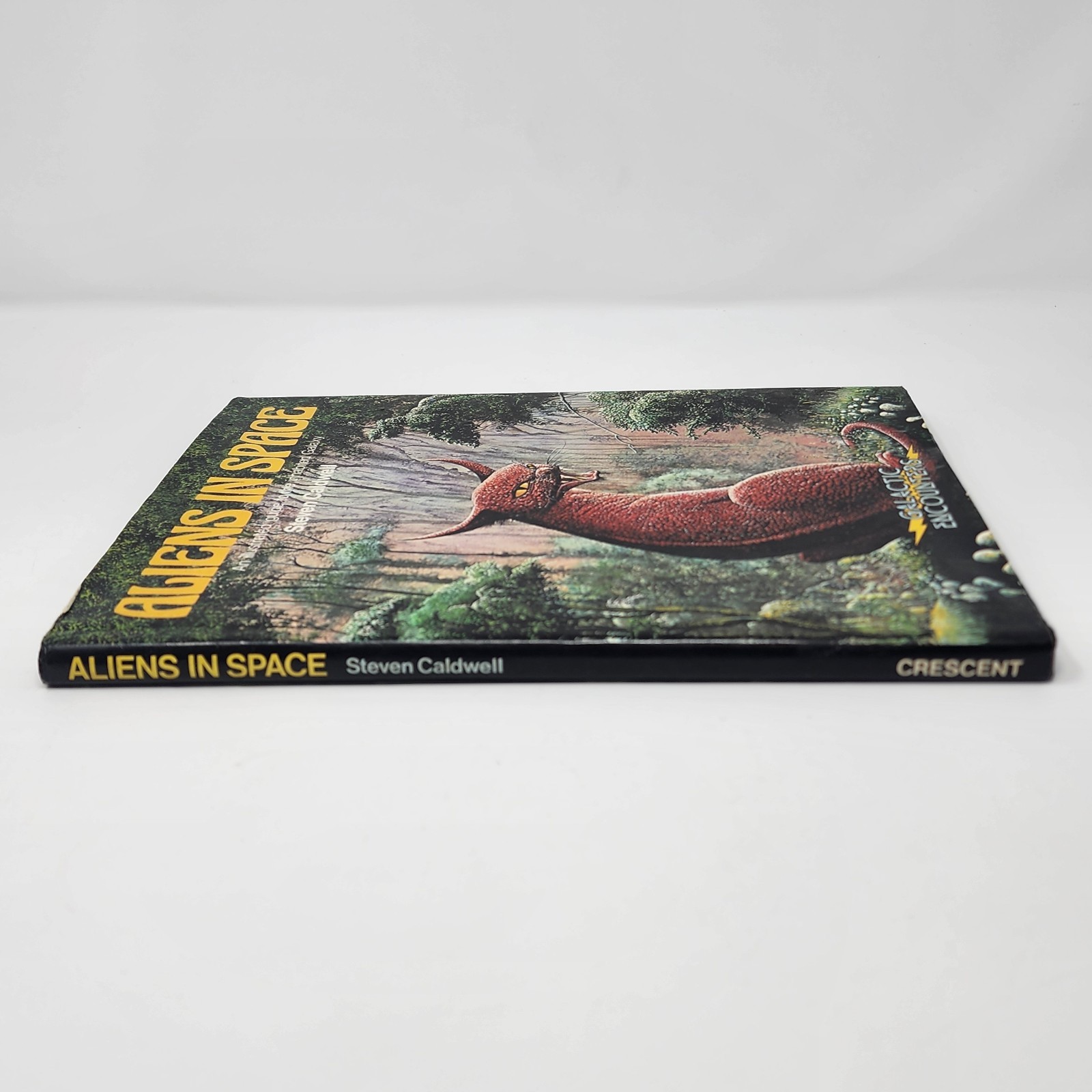 Aliens in Space Steven Caldwell 1979 Hardcover Galactic Encounters Crescent Book