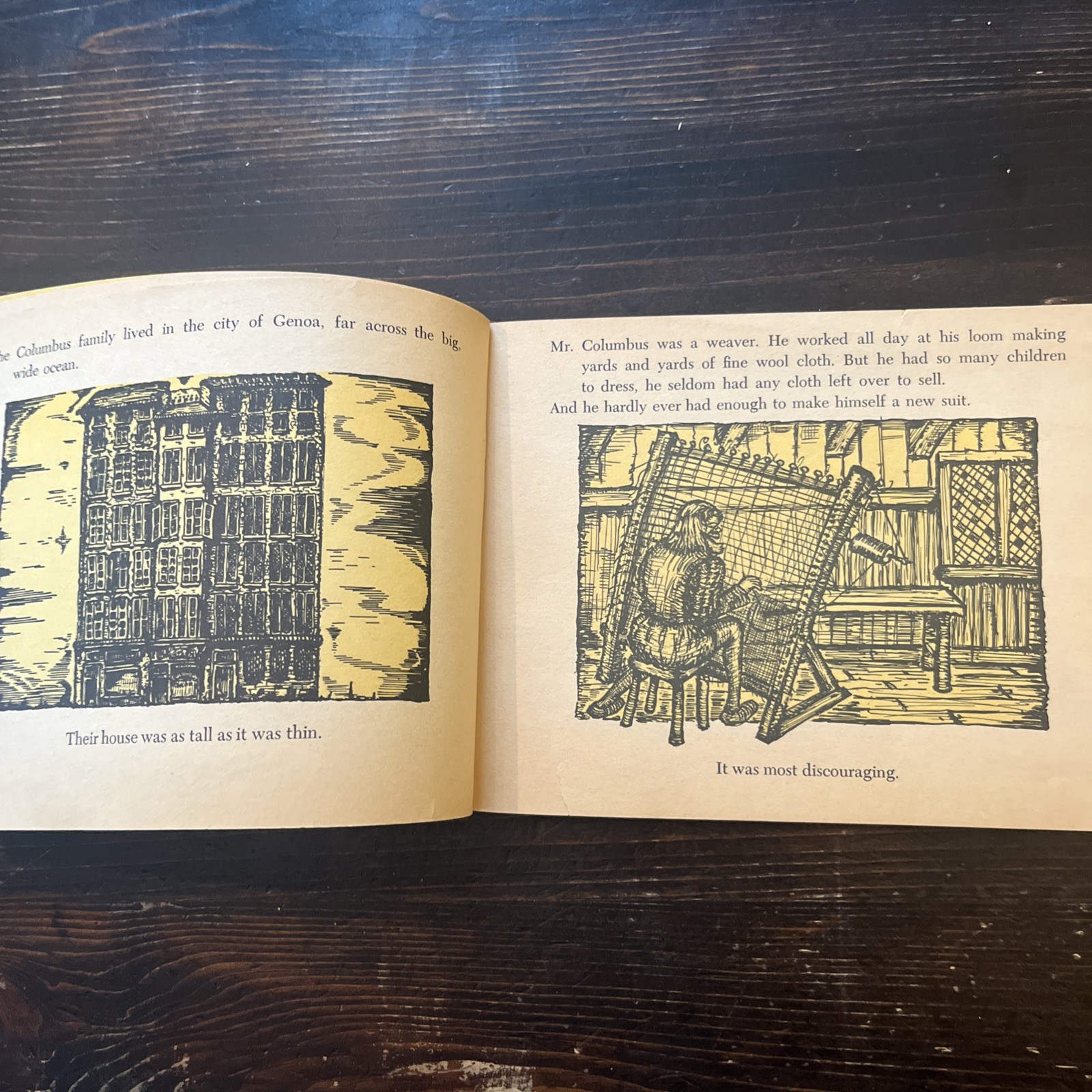 Lot Of 3 Vintage Christopher Columbus Picture Books Biography, Class Library