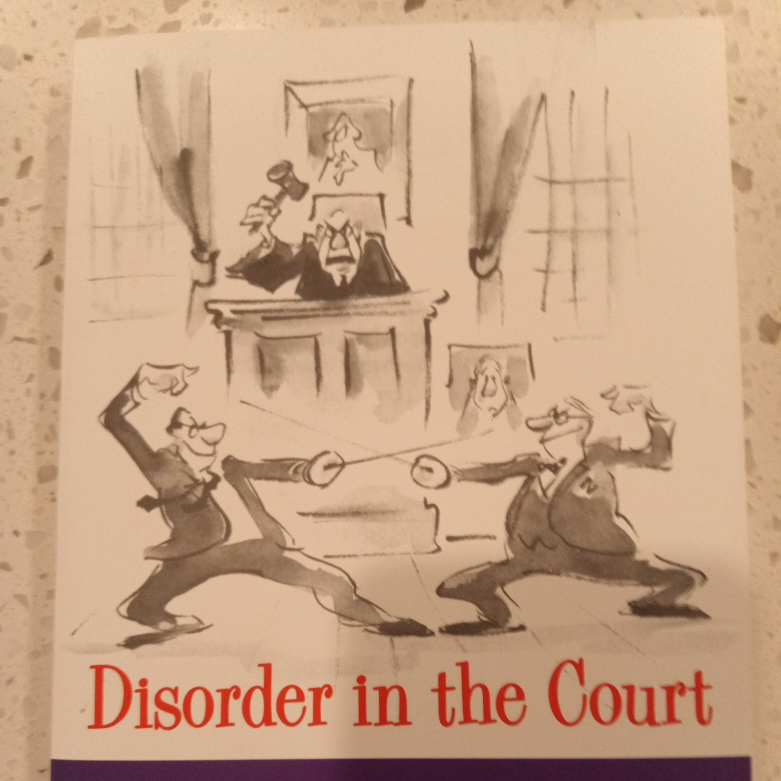 Brand New! Disorder in the Court by Charles M. Sevilla, Paperback, (250 pages)