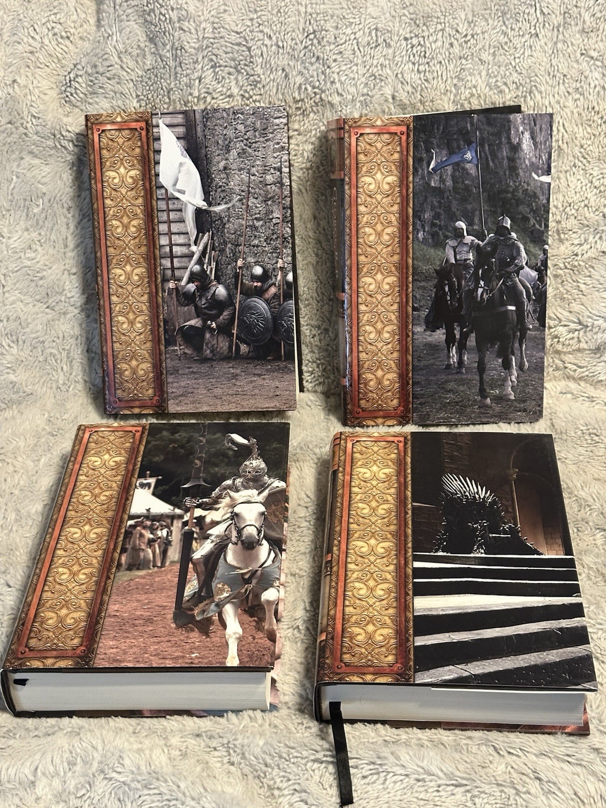 Game of Thrones Vol 1–4 | 1st Print | Box Set | George R. R. Martin | HCDJ |