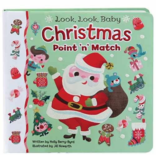 Christmas: A Point & Match – Board book, by Holly Berry-Byrd – Very Good