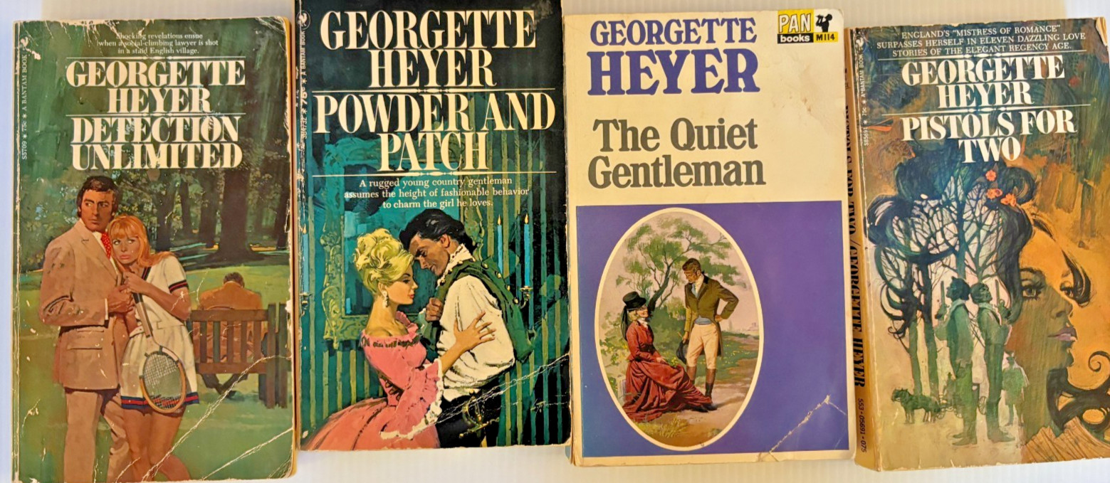 Georgette Heyer Books – Choose Your Book – Regency Romance Paperback Pick Title