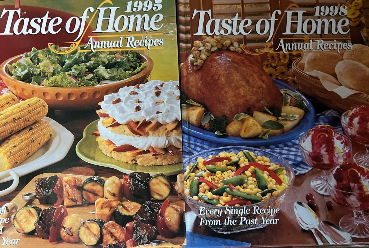 Lot Of 21 Taste Of Home Hardcover Books Annual Recipes Contest 1990s 2000s