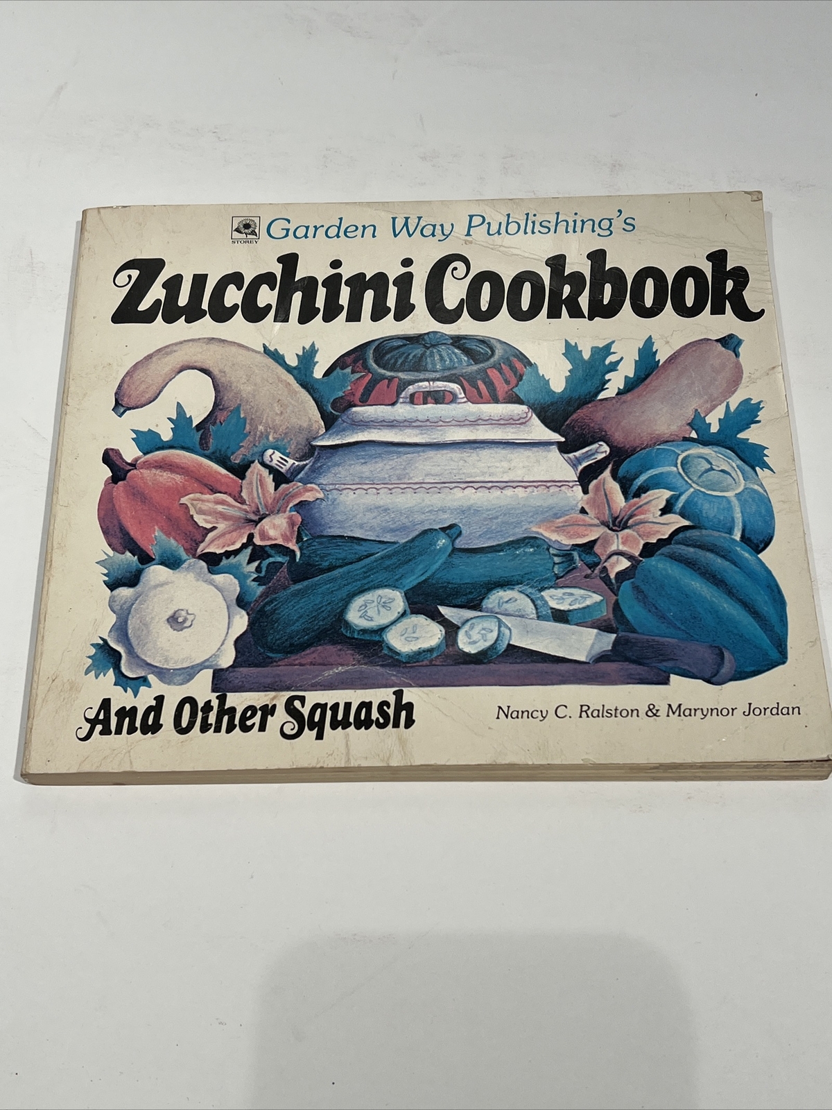 Vintage 1986 Garden Way’s Zucchini Cookbook and Other Squash by Ralston & Jordan