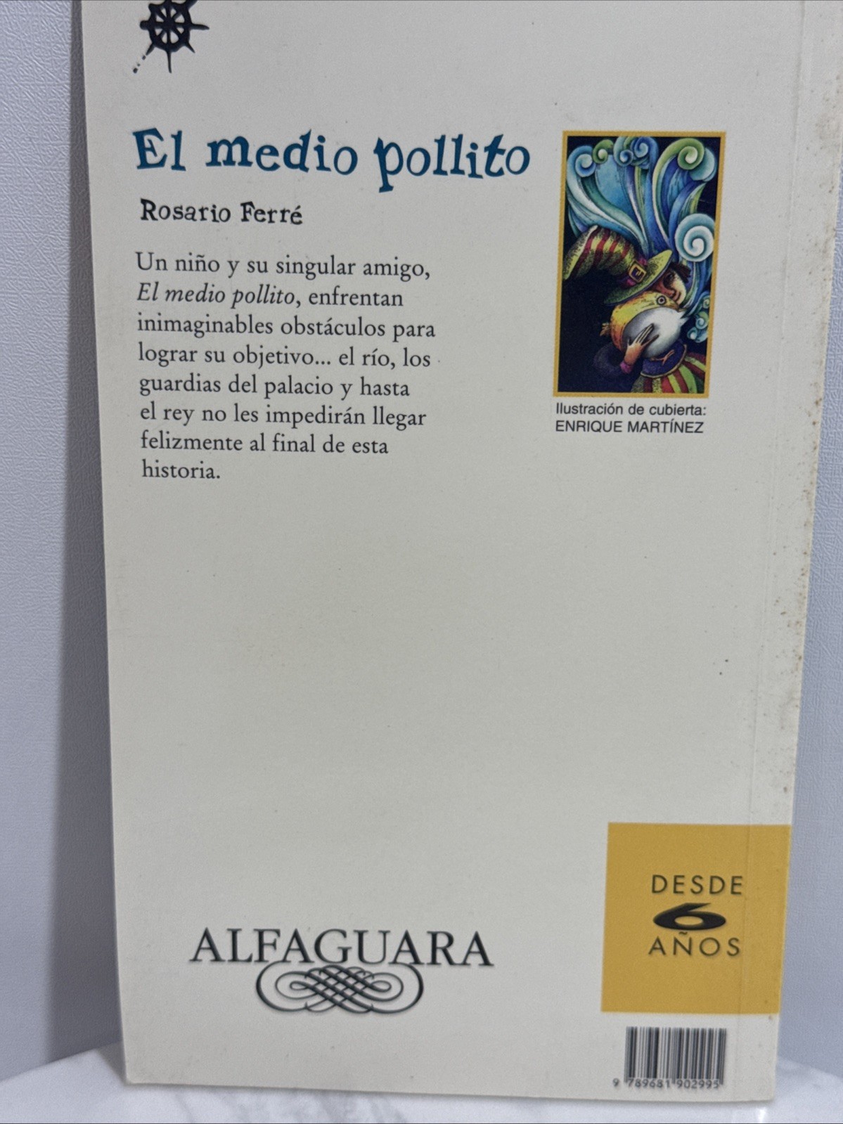 RARE El Medio Pollito by Rosario Ferre paperback 28 Pages m1