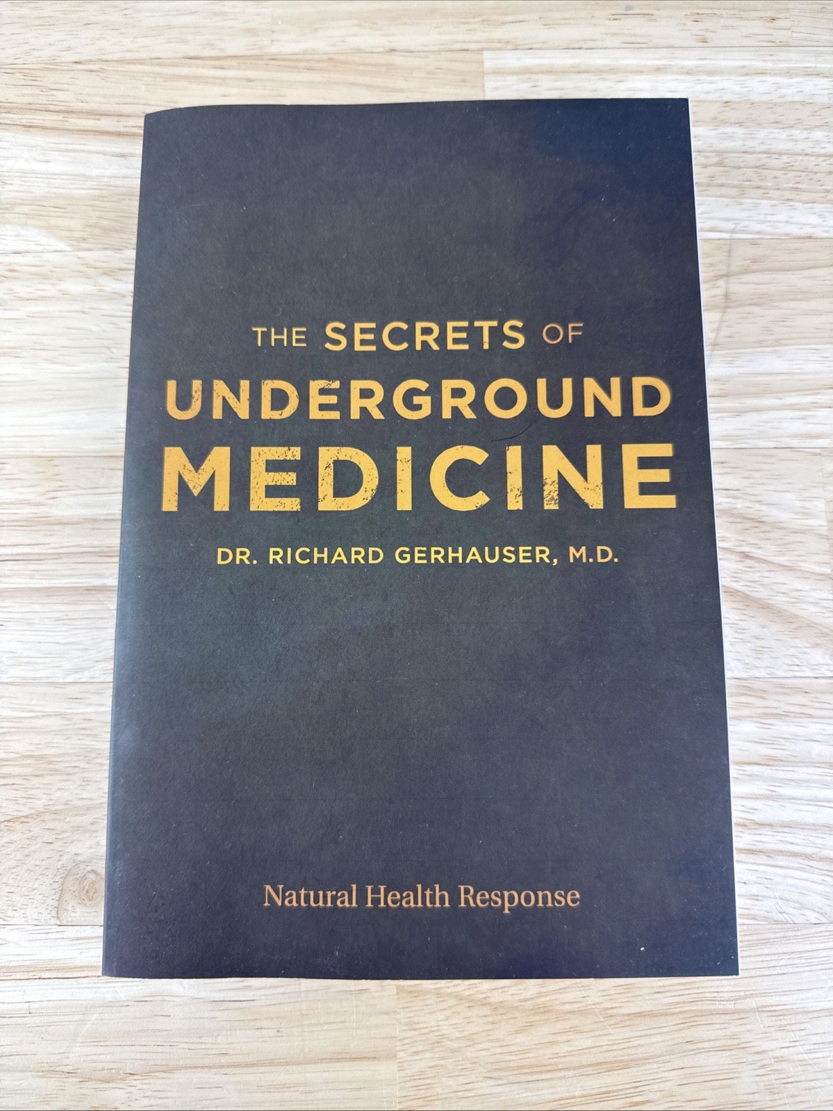 The Secrets of Underground Medicine by Dr. Richard Gerhauser, Paperback, Health